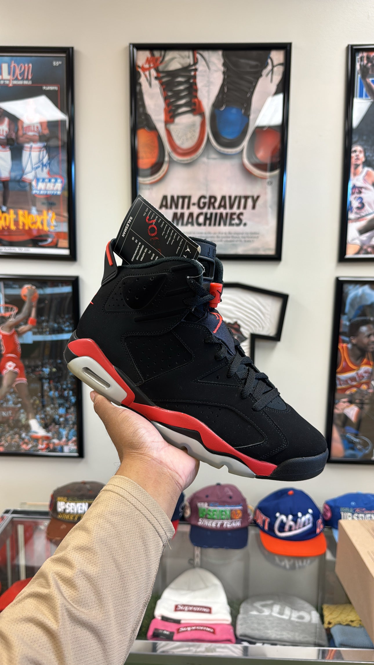 Jordan 6 Retro “Infrared Salesman” (Sz 11.5)