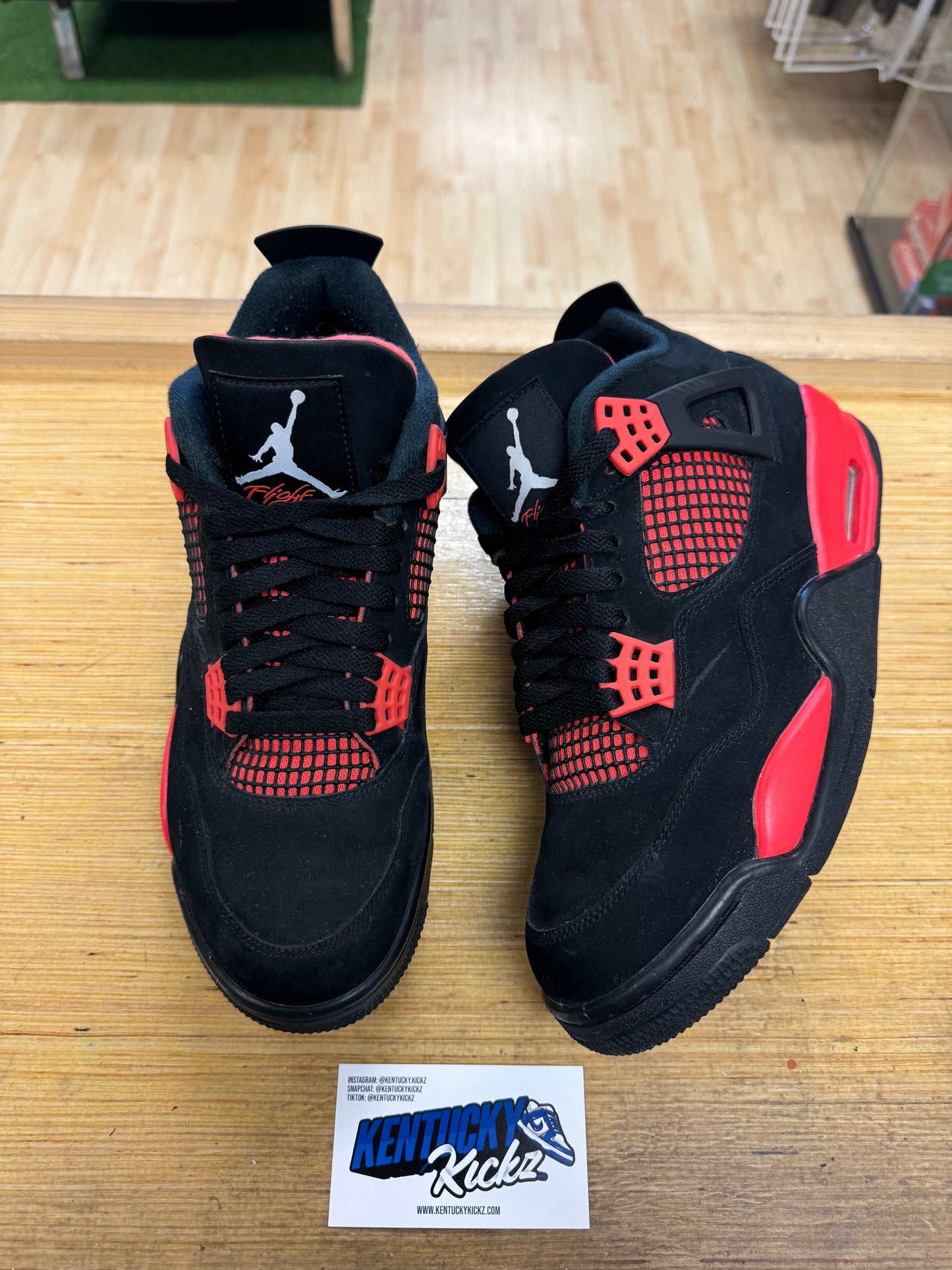 Jordan 4 Retro “Red Thunder” (Sz 9.5)