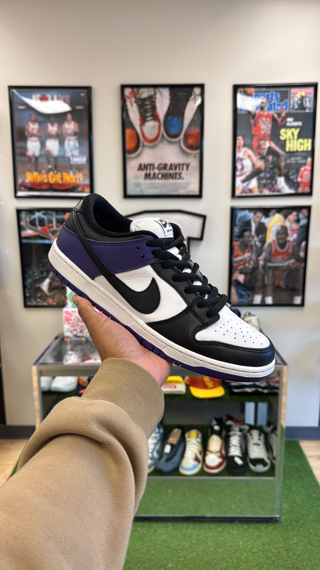SB Dunk Low “Court Purple” (Sz 12)