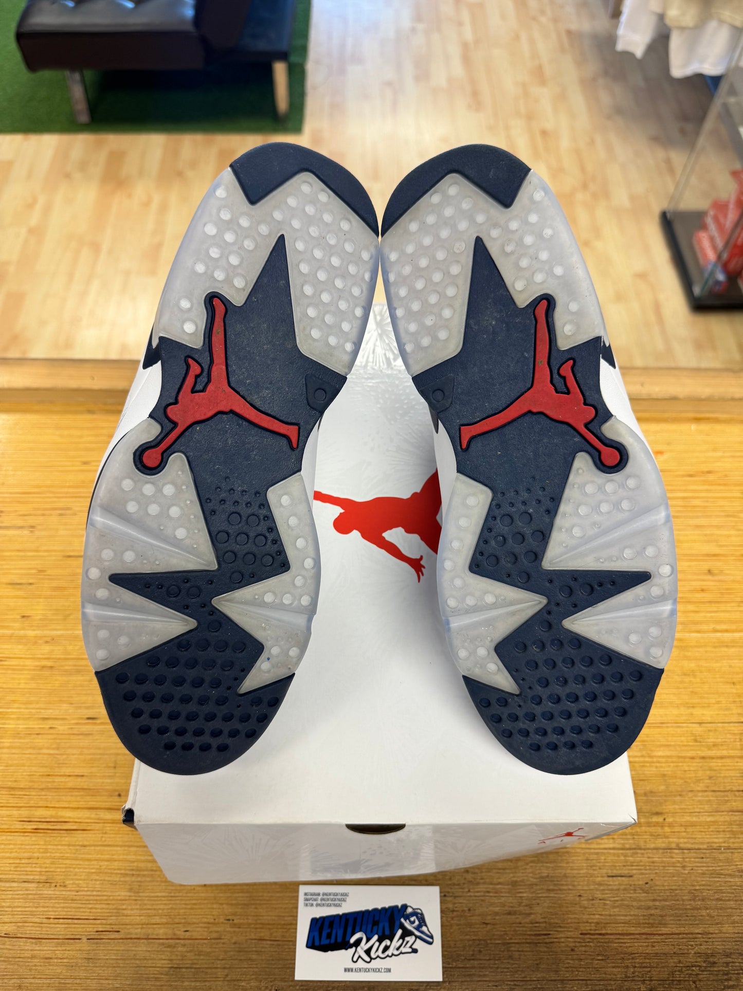 Jordan 6 Retro “Olympic” 2024 (Sz 10.5)
