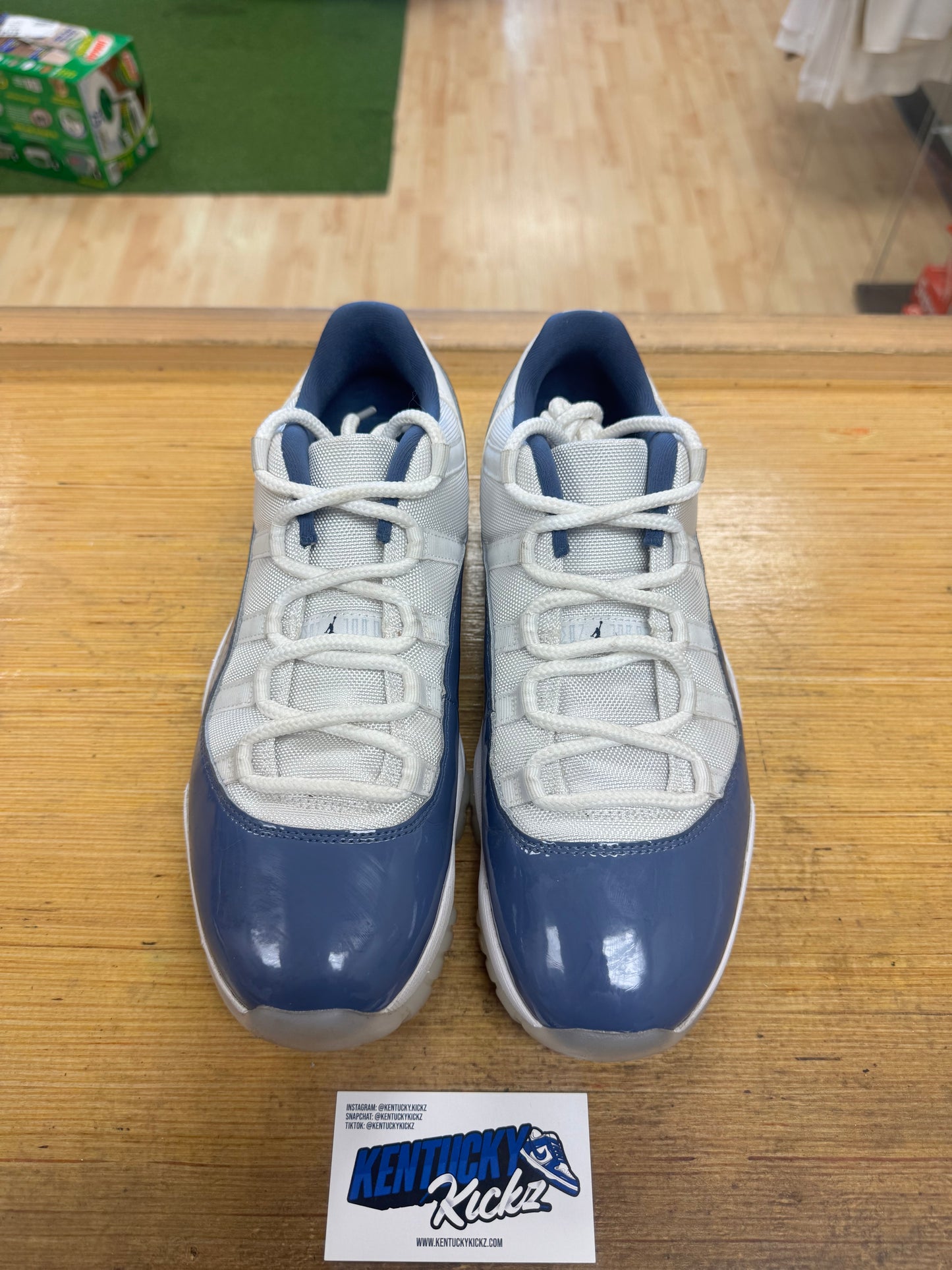 Jordan 11 Retro Low “Diffused Blue” (Sz 10.5)