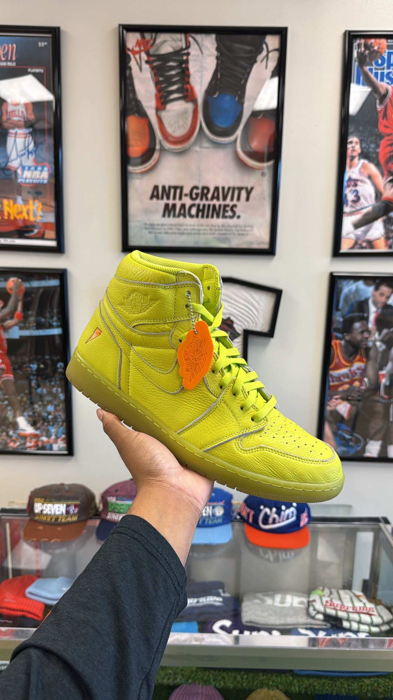 Jordan 1 Retro High “Gatorade Cyber” (Sz 13)