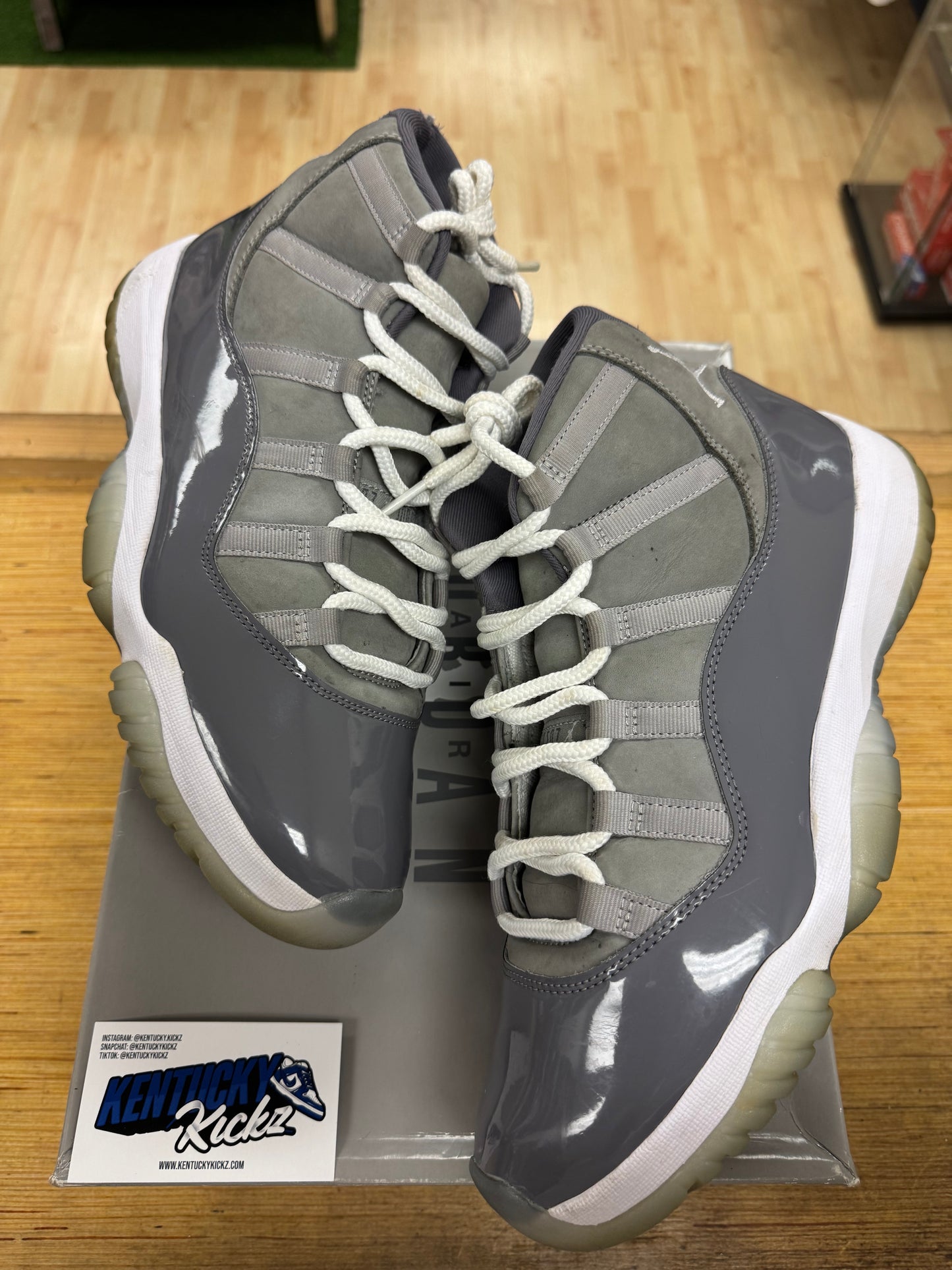Jordan 11 Retro “Cool Grey” (Sz 11.5)
