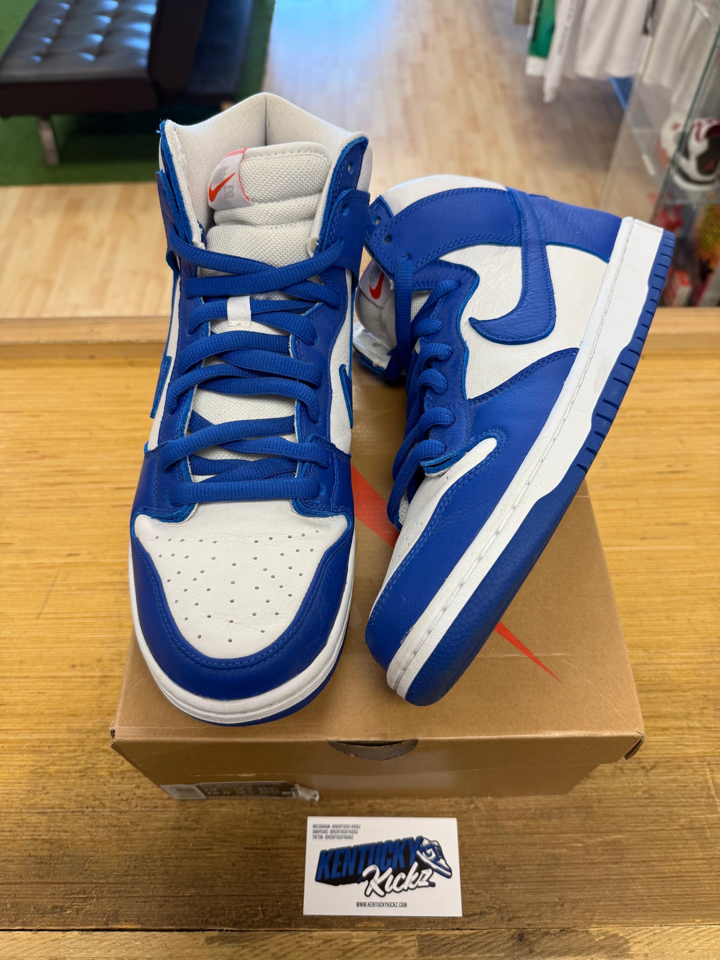 SB Dunk High Pro ISO “Kentucky” (Sz 13)