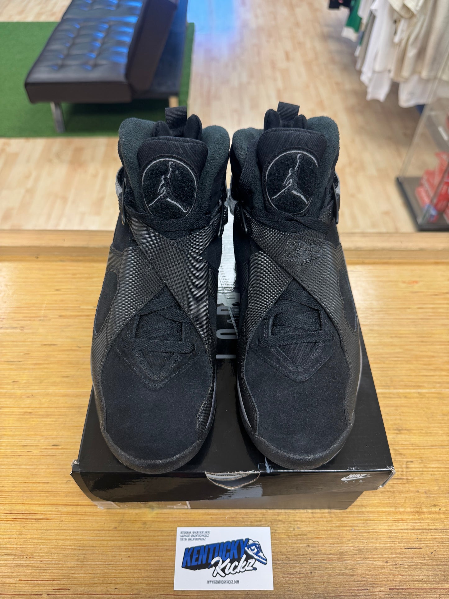 Jordan 8 Retro “Winterized Smoke” (Sz 8.5)