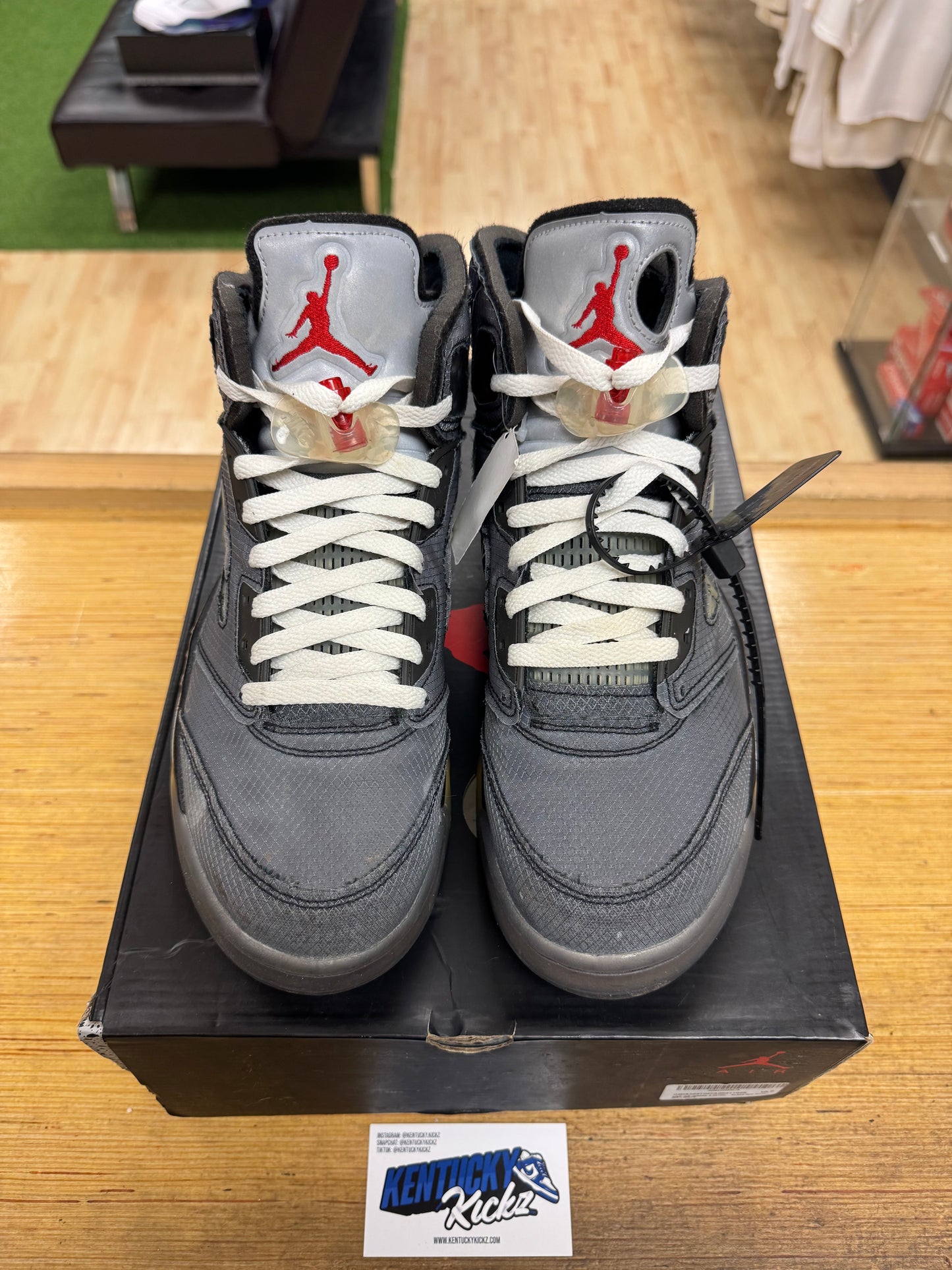 Jordan 5 Retro “Off-White Muslin” (Sz 10.5)