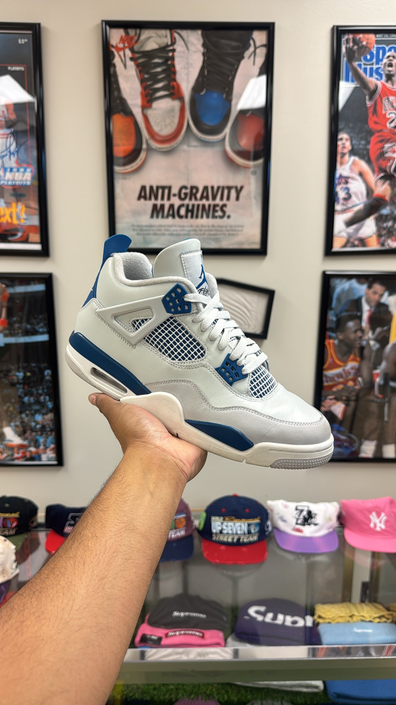 Jordan 4 Retro “Military Blue” 2024 (Sz 11)