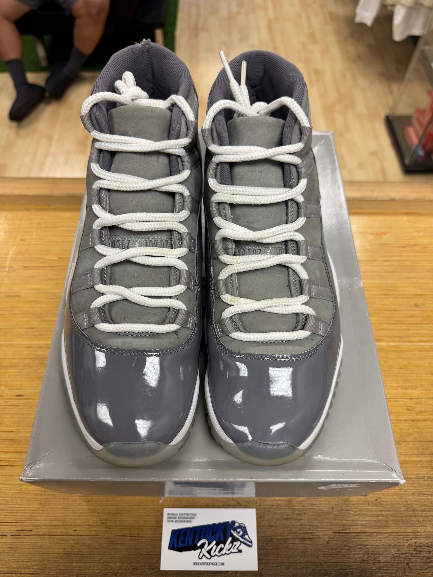 Jordan 11 Retro “Cool Grey” (Sz 11.5)