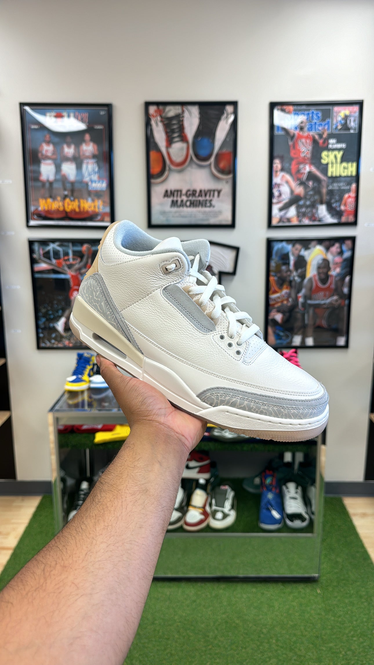 Jordan 3 Retro “Craft Ivory” (Sz 12)