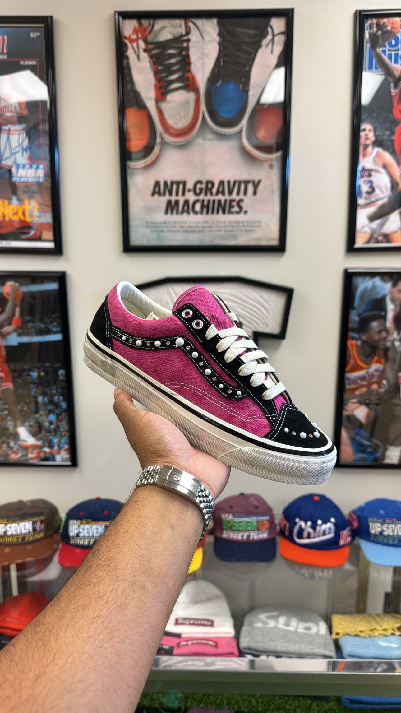 Vans LX Old Skool 36 “Pearlized Pack Pink Black” (Sz 8)
