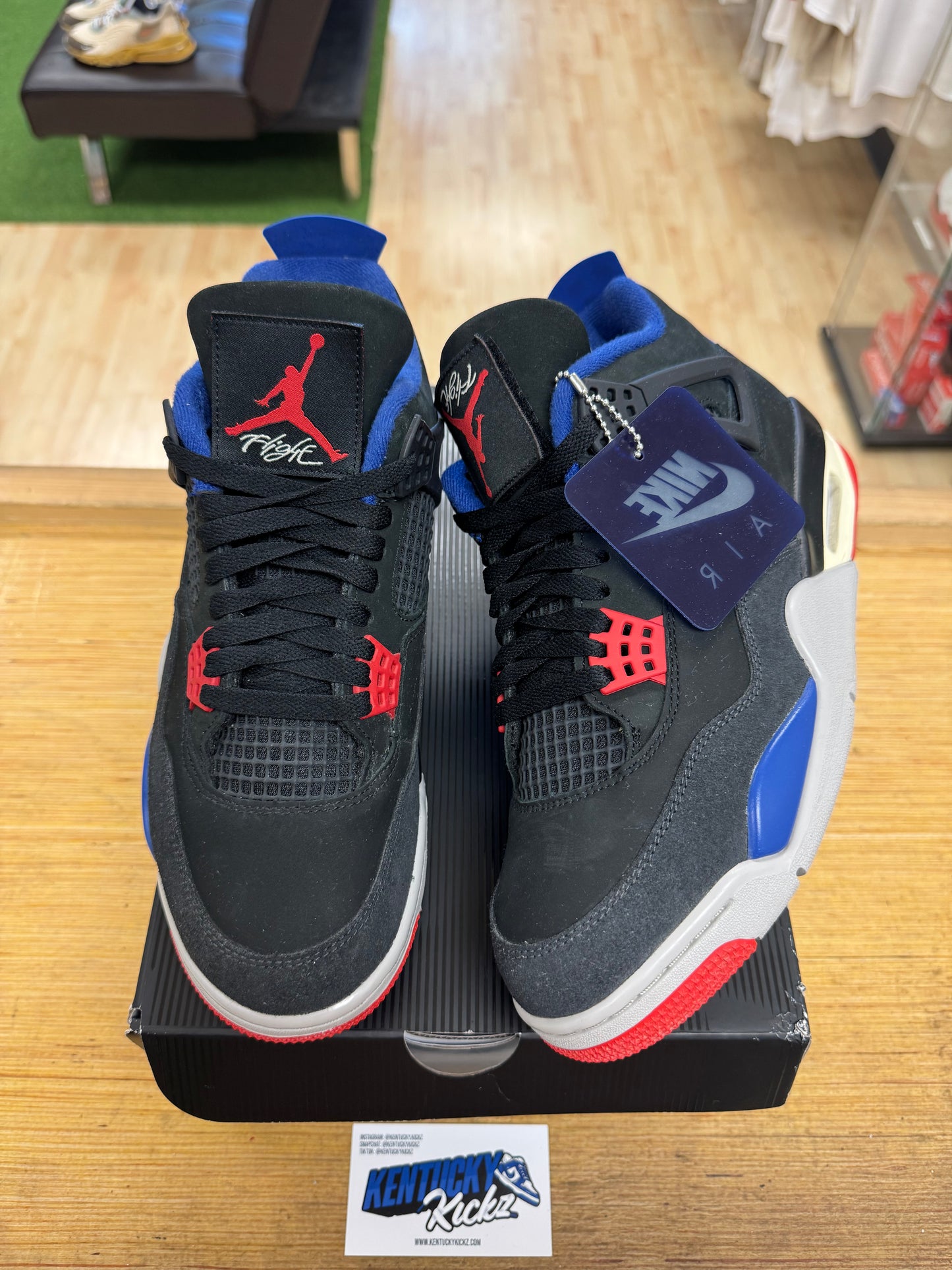 Jordan 4 Retro “Rare Air” White Lettering (Sz 9)