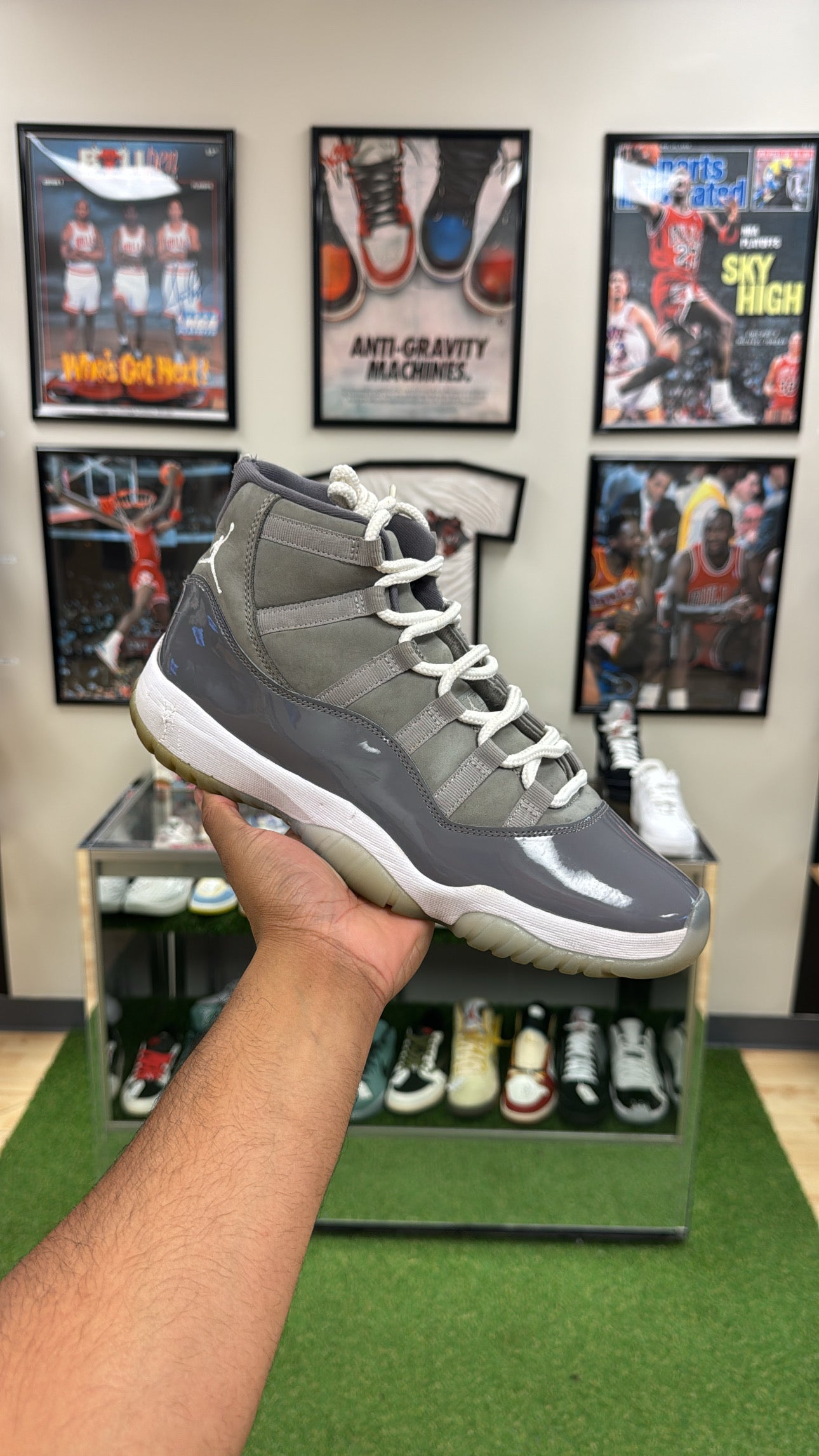 Jordan 11 Retro “Cool Grey” (Sz 11.5)