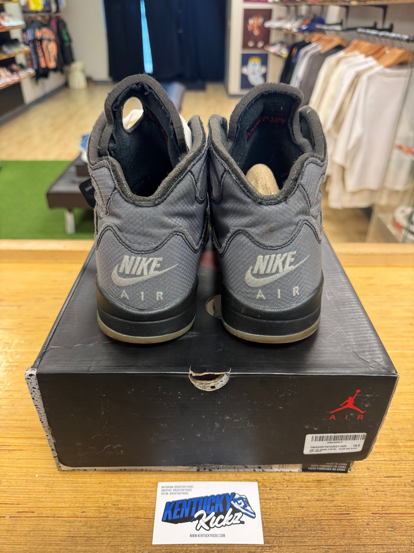 Jordan 5 Retro “Off-White Muslin” (Sz 10.5)