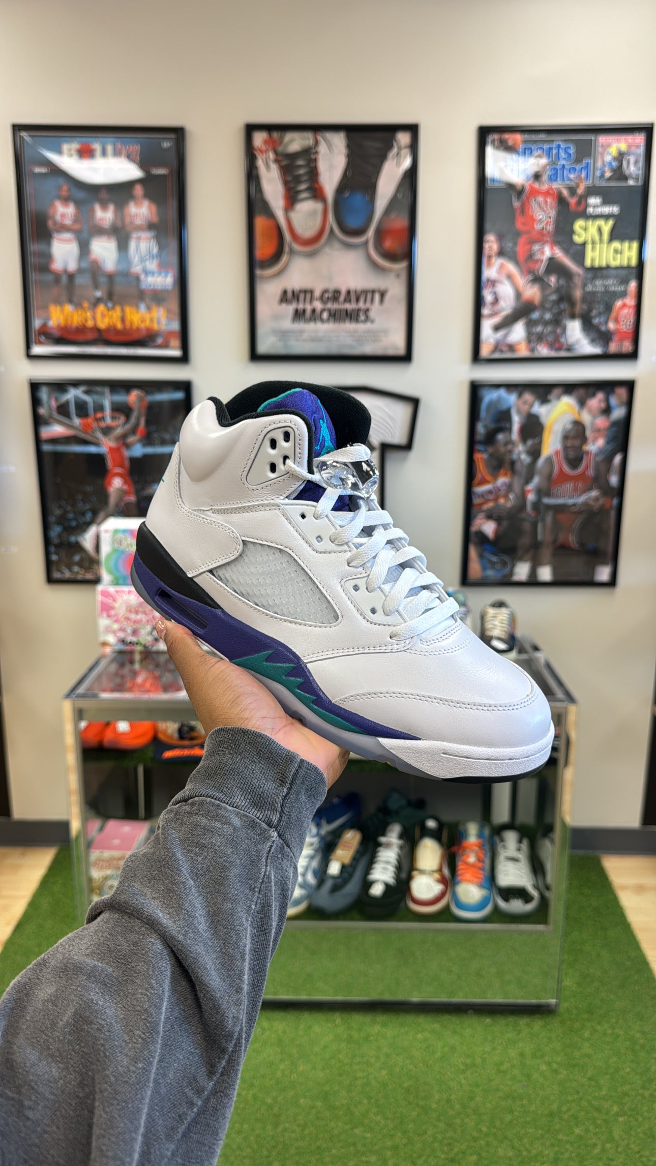 Jordan 5 Retro “Grape” 2025 (Sz 9.5)