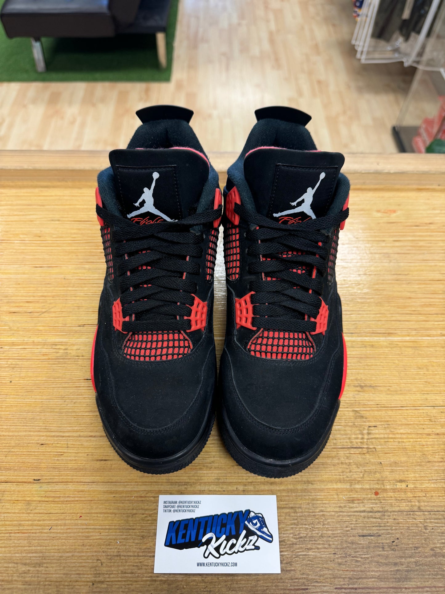 Jordan 4 Retro “Red Thunder” (Sz 9.5)