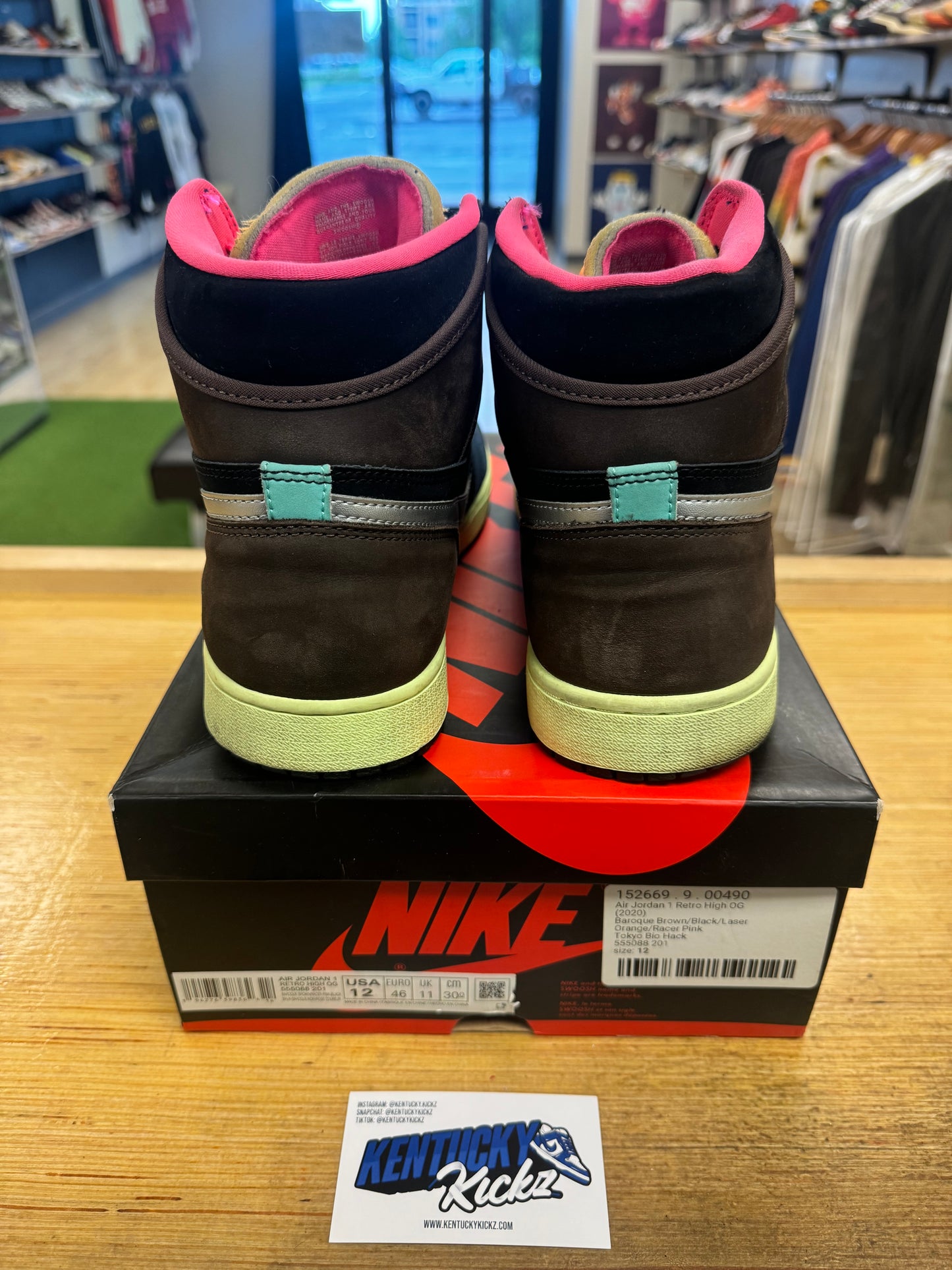 Jordan 1 Retro High “Bio Hack” (Sz 12)