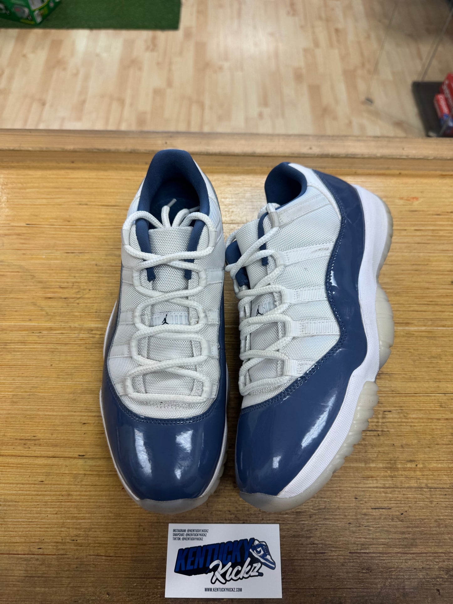 Jordan 11 Retro Low “Diffused Blue” (Sz 10.5)
