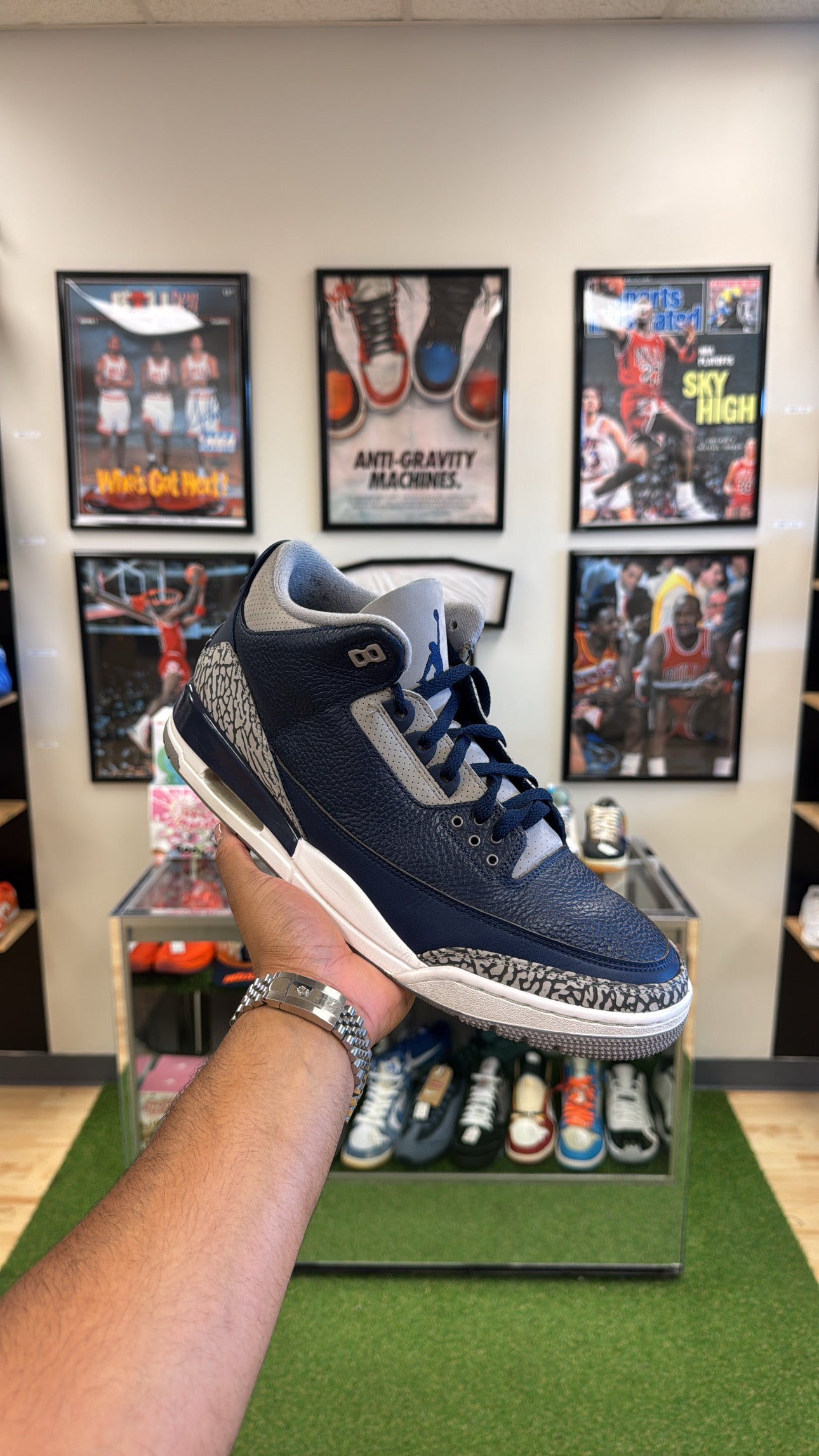 Jordan 3 Retro “Georgetown” (Sz 14)