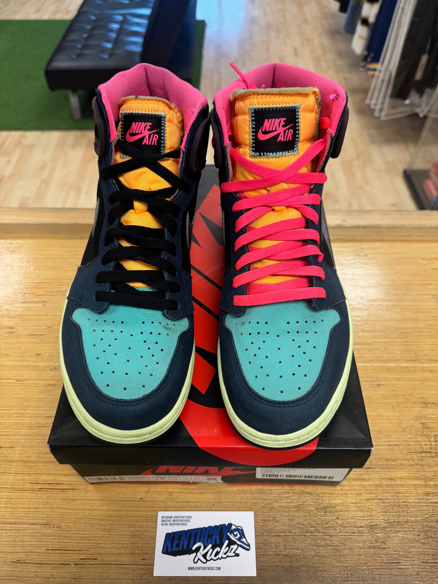 Jordan 1 Retro High “Bio Hack” (Sz 12)
