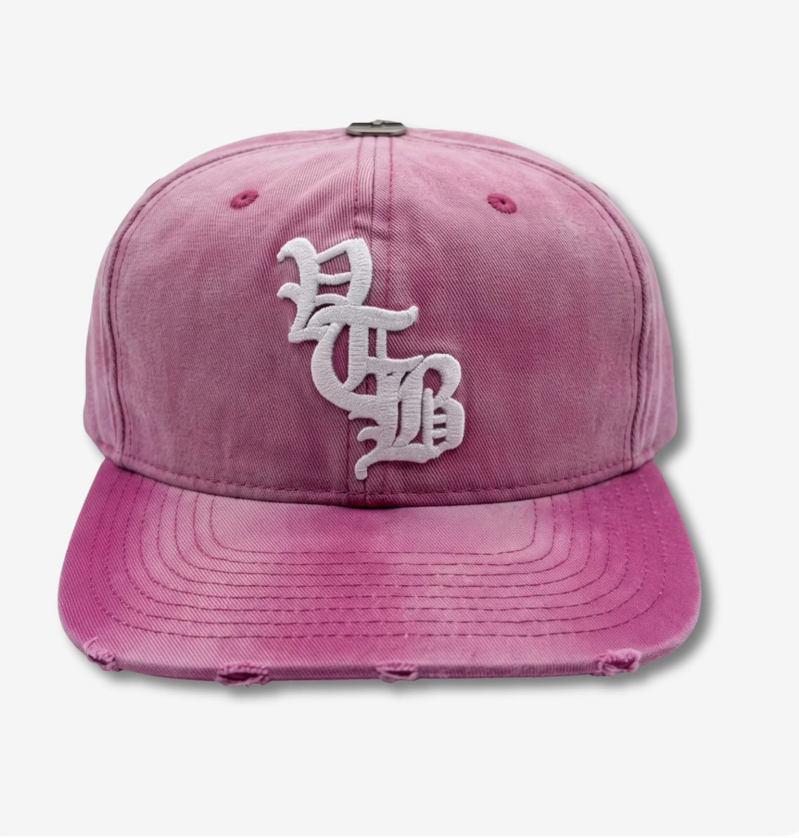 “Vertebrae” Pink Snapback