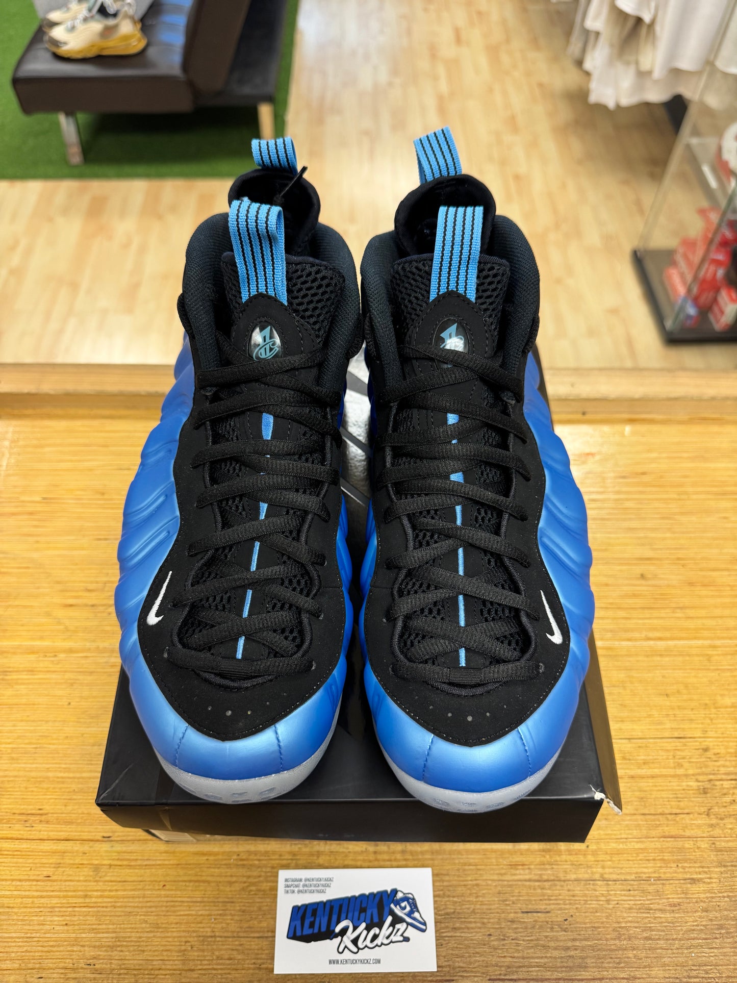 Air Foamposite One “University Blue” (Sz 12)