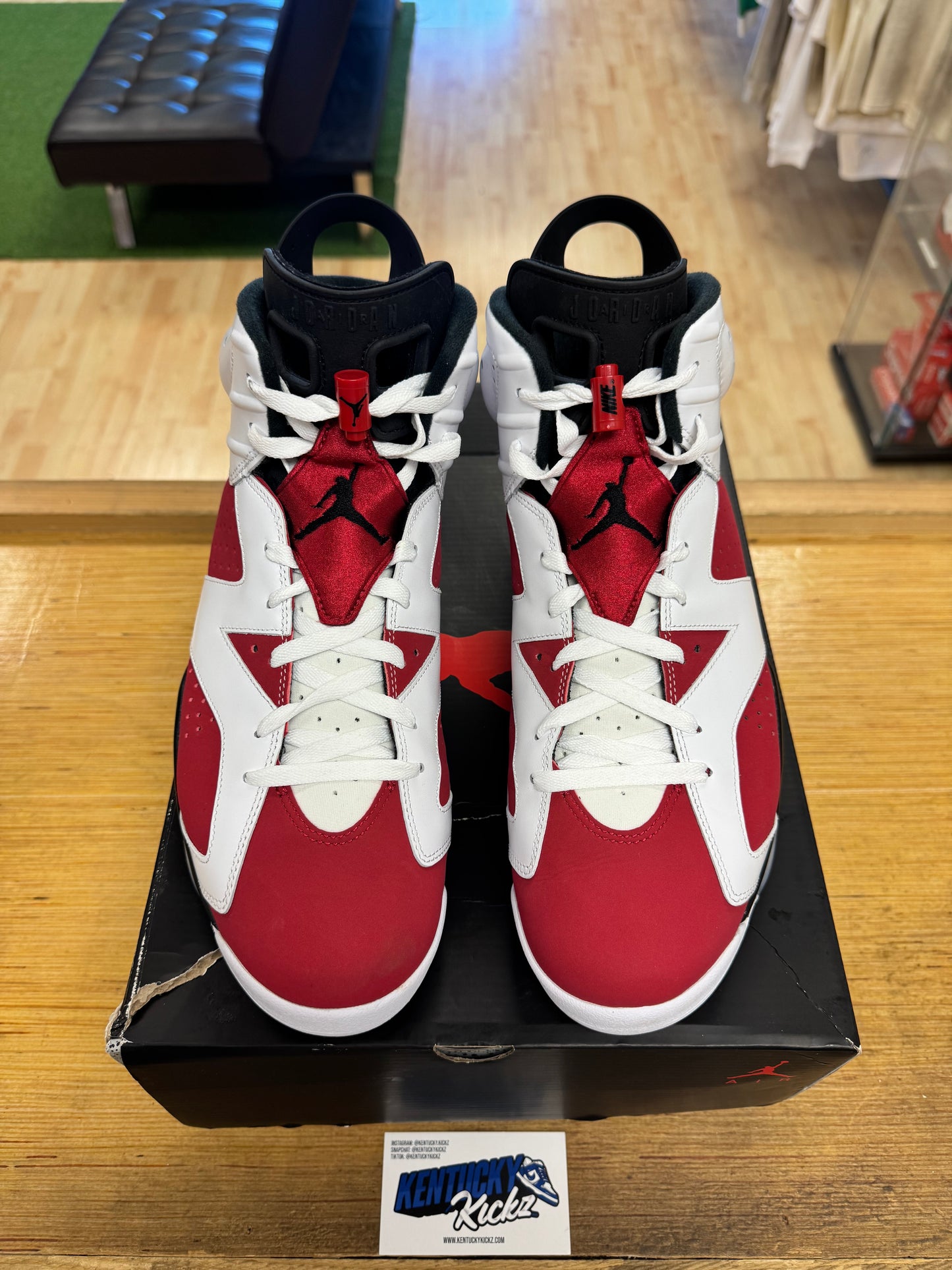 Jordan 6 Retro “Carmine” 2021 (Sz 14)