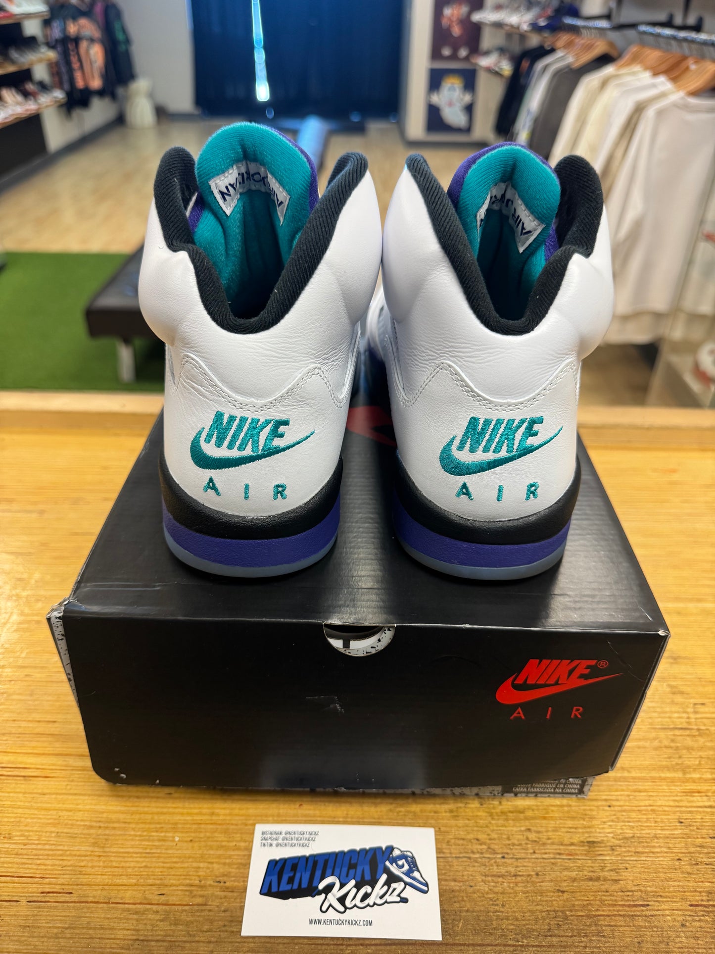 Jordan 5 Retro “Grape” 2025 (Sz 9.5)