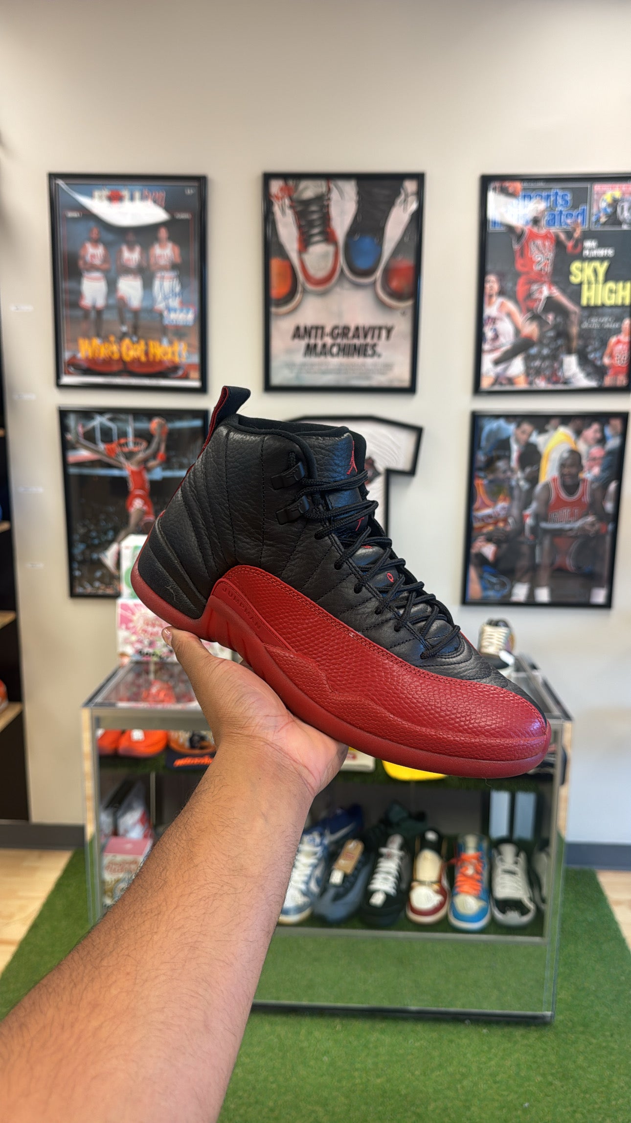 Jordan 12 Retro “Flu Game” (Sz 9.5)
