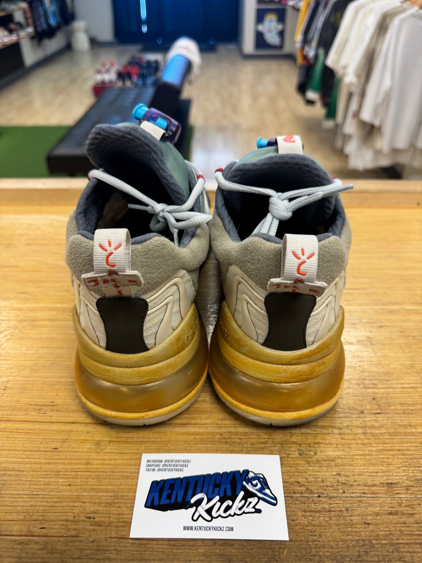 Air Max 270 React ENG “Travis Scott Cactus Trails” (Sz 12)