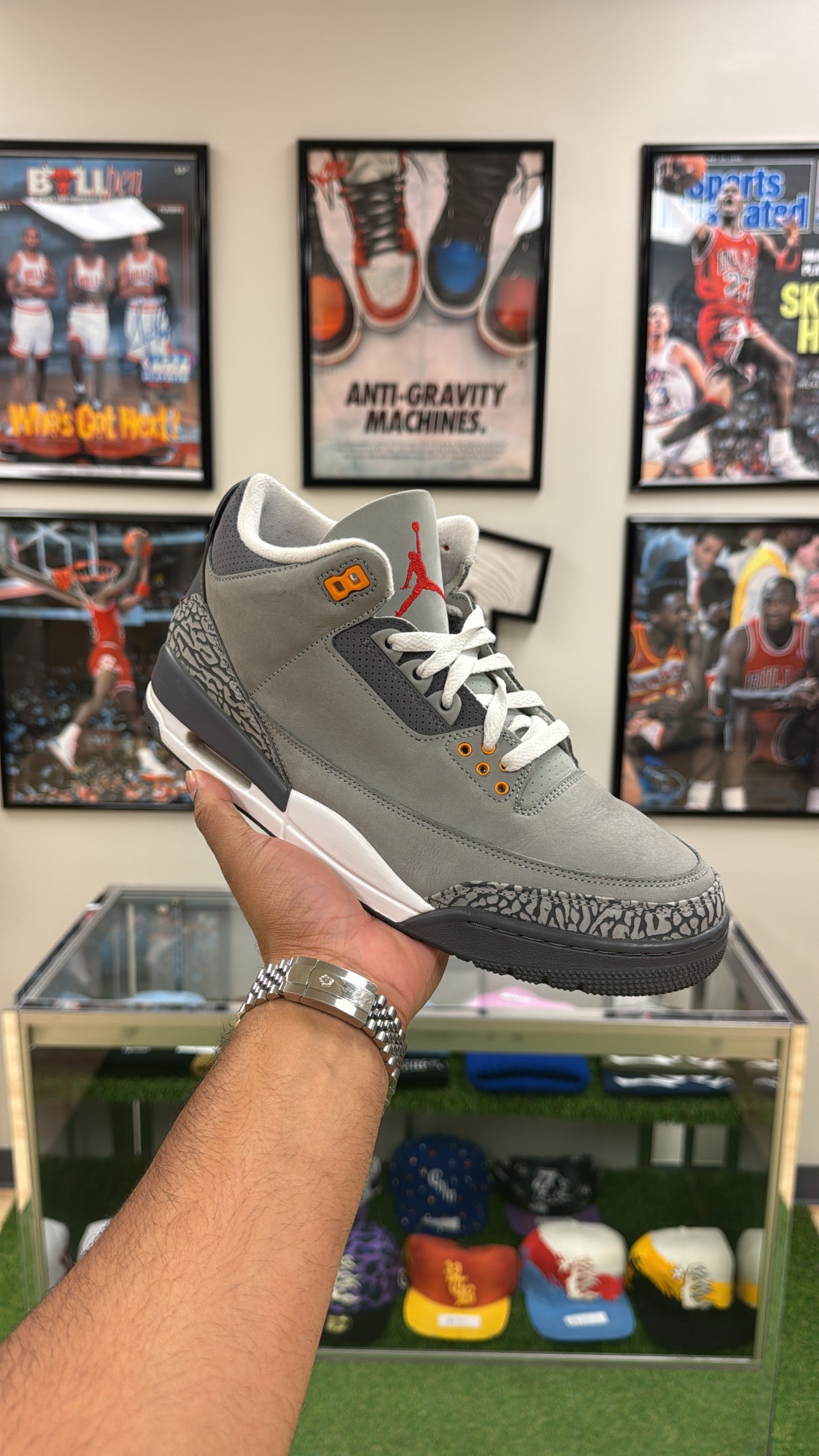 Jordan 3 Retro “Cool Grey” (Sz 11)