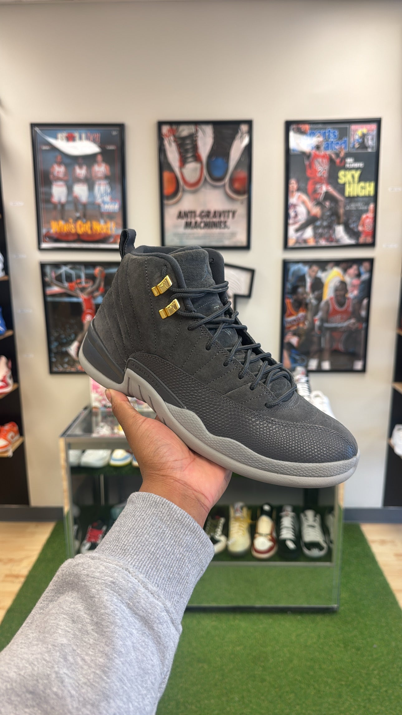 Jordan 12 Retro “Dark Grey” (Sz 10)