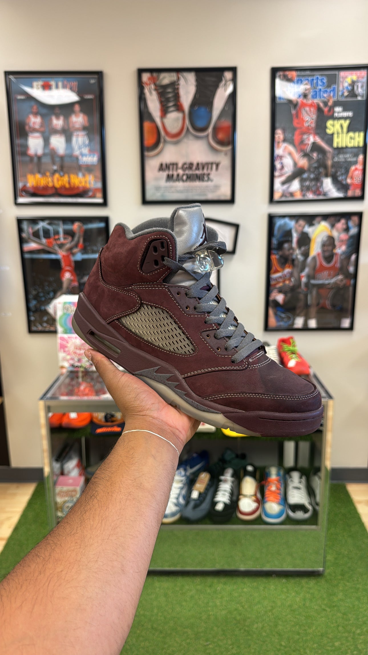 Jordan 5 Retro “Burgundy” 2023 (Sz 10.5)