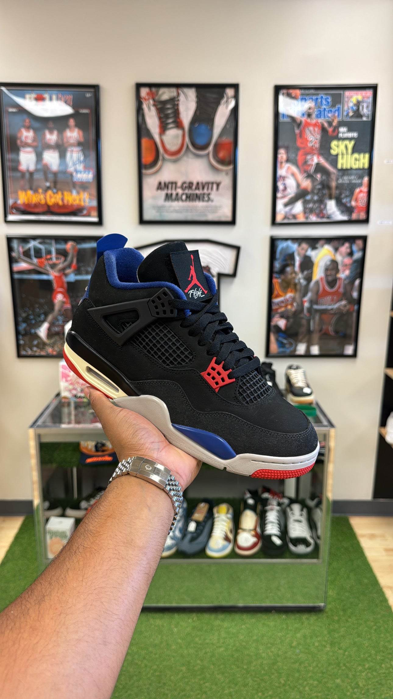 Jordan 4 Retro “Rare Air” White Lettering (Sz 9)