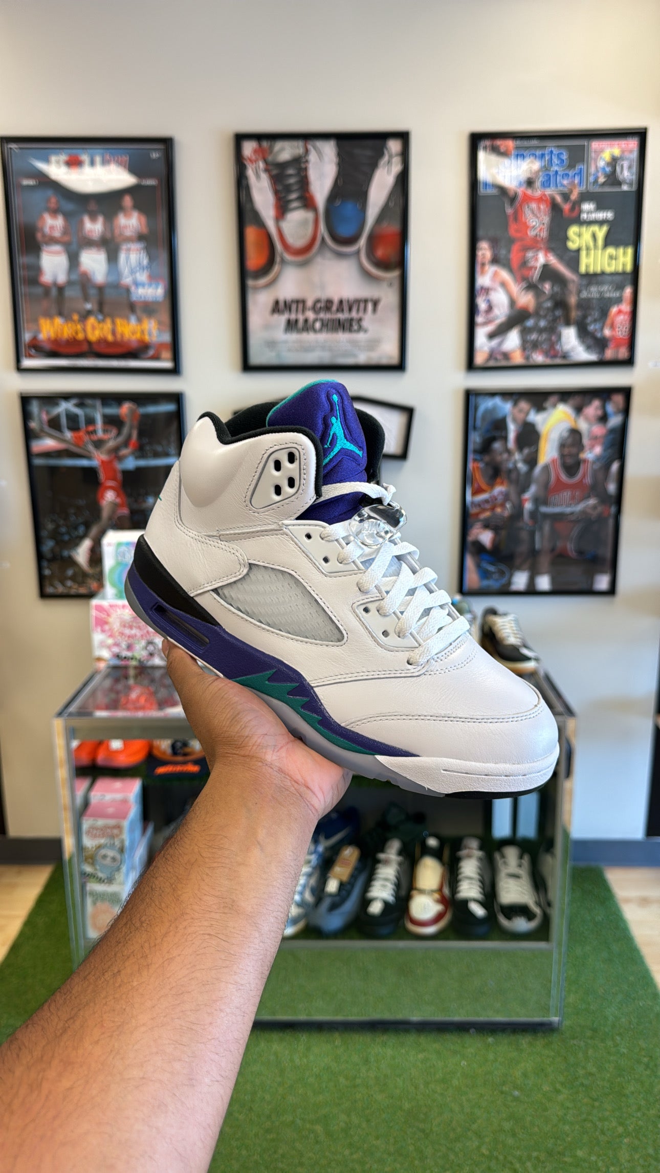 Jordan 5 Retro “Grape” 2025 (Sz 8.5)