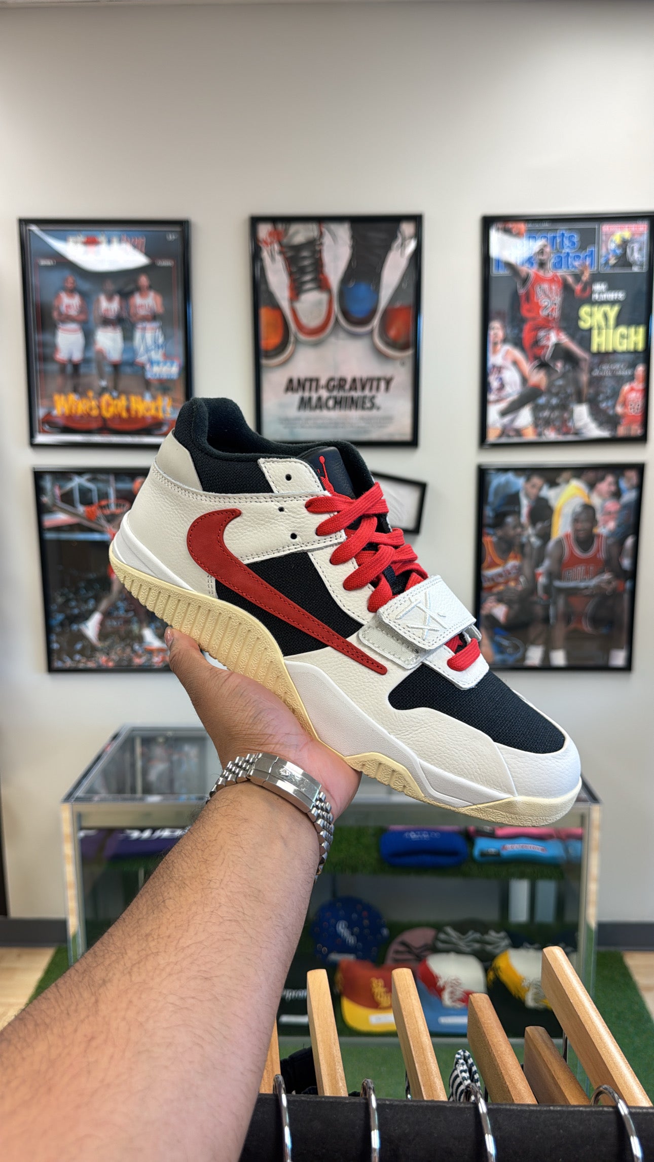 Jumpman Jack TR “Travis Scott University Red” (Sz 12.5)