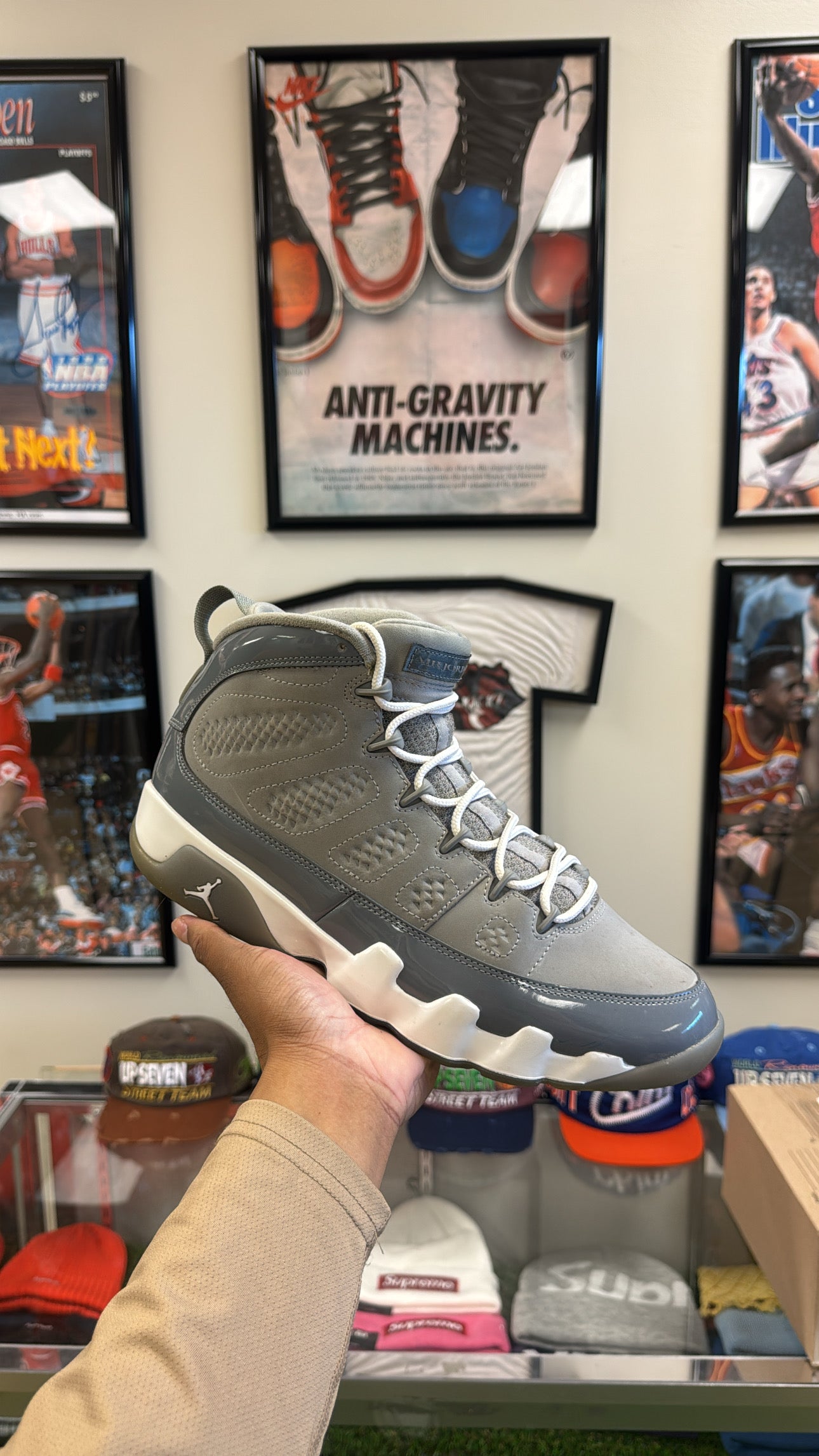 Jordan 9 Retro “Cool Grey” 2025 (Sz 11)