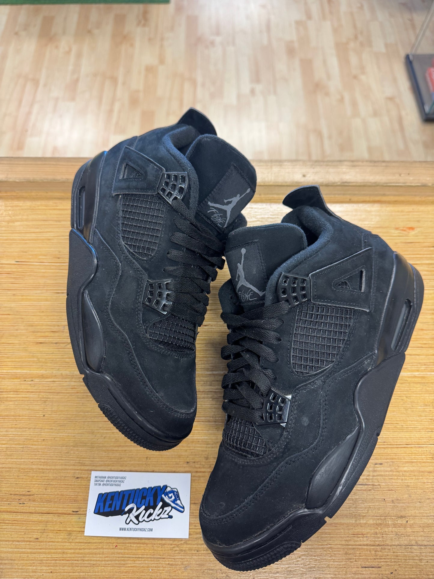 Jordan 4 Retro “Black Cat” 2020 (Sz 10)