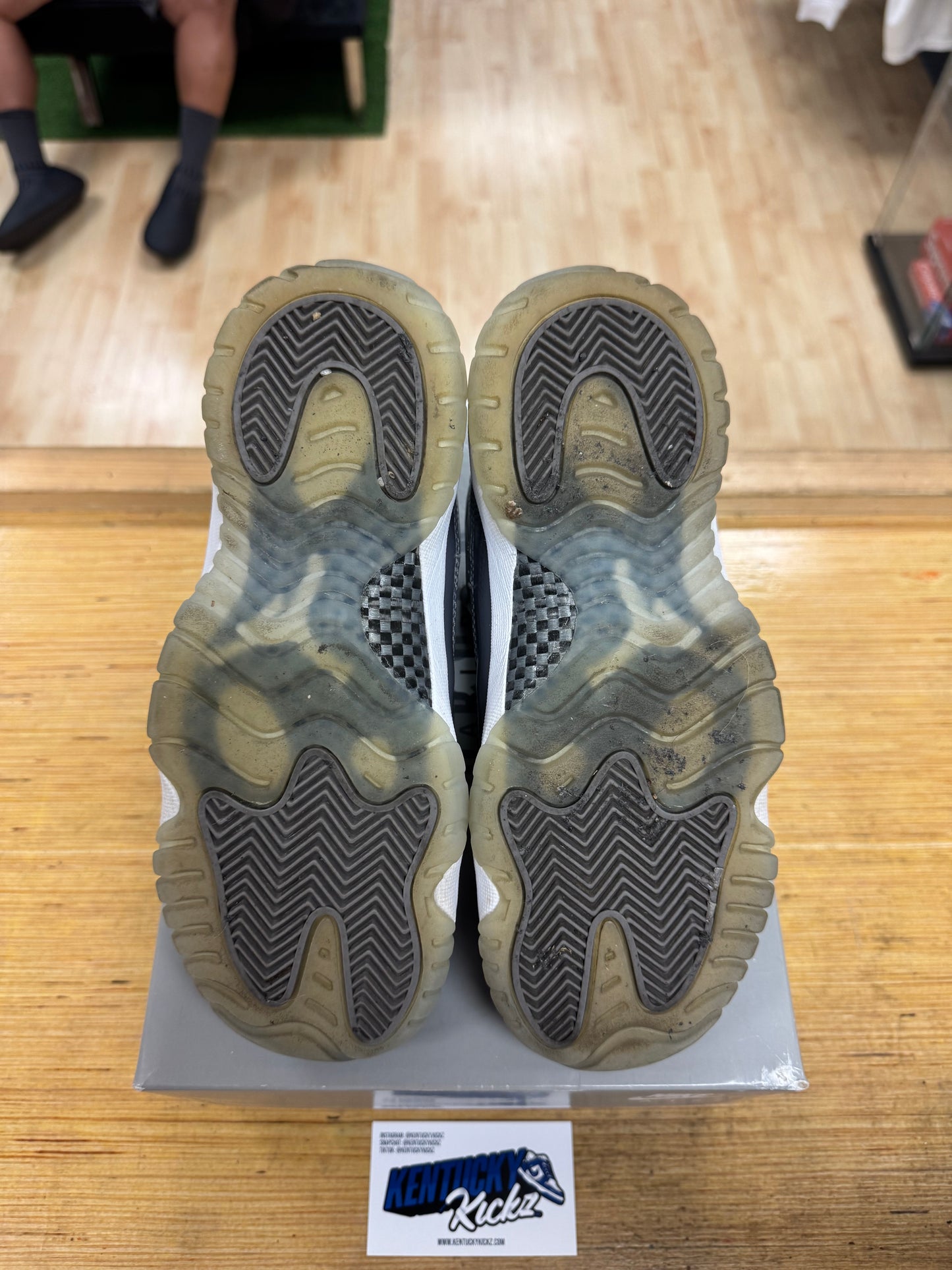 Jordan 11 Retro “Cool Grey” (Sz 5.5Y)