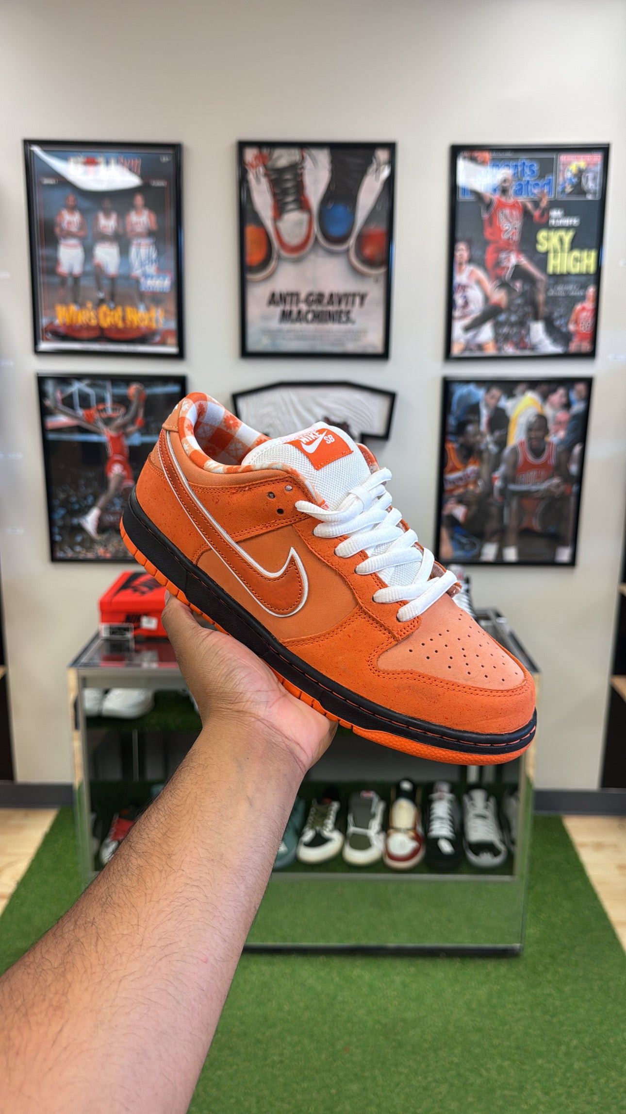 SB Dunk Low “Concept Orange Lobster” (Sz 9.5)