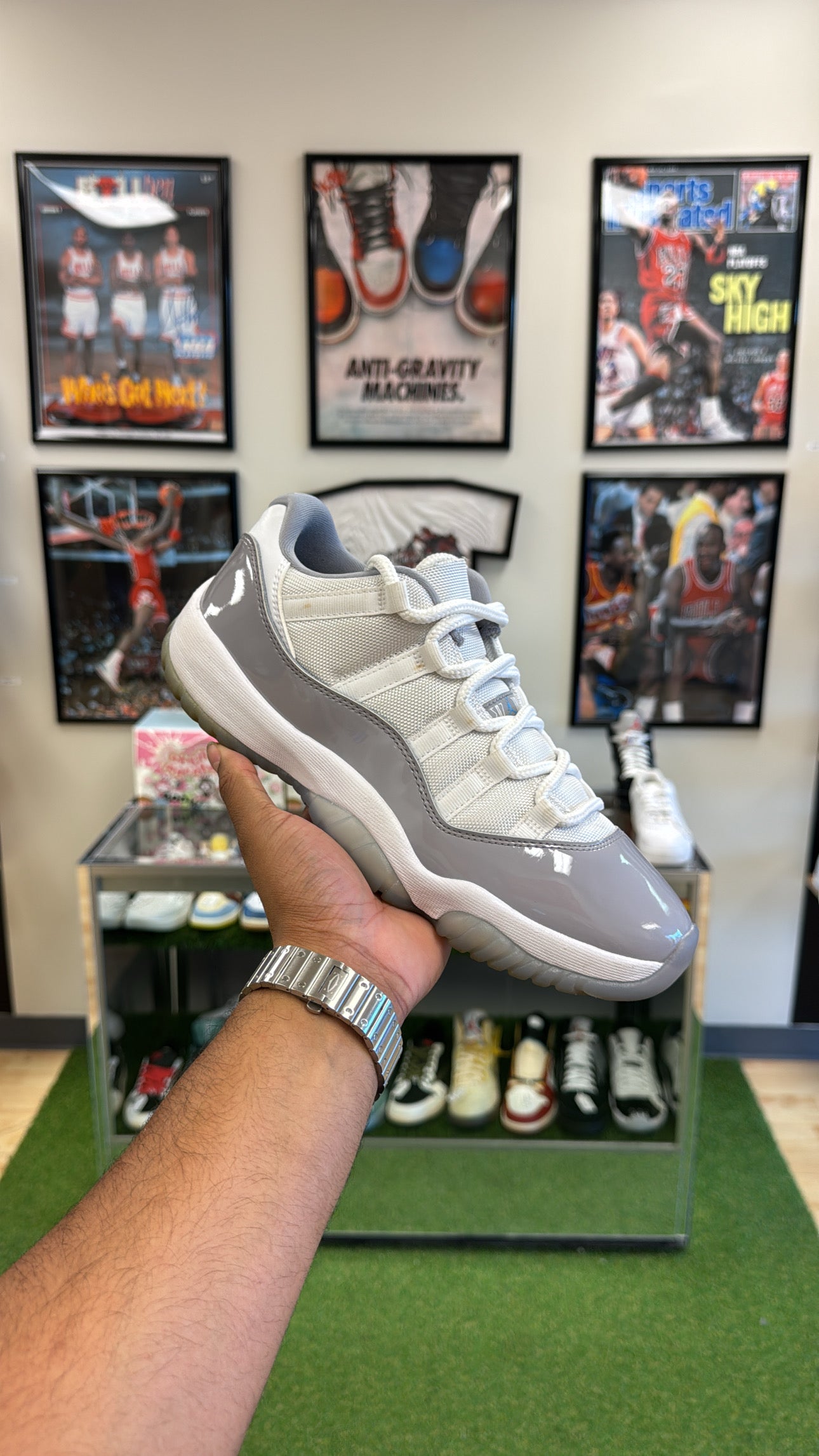 Jordan 11 Low “Cement Grey” (Sz 8.5)