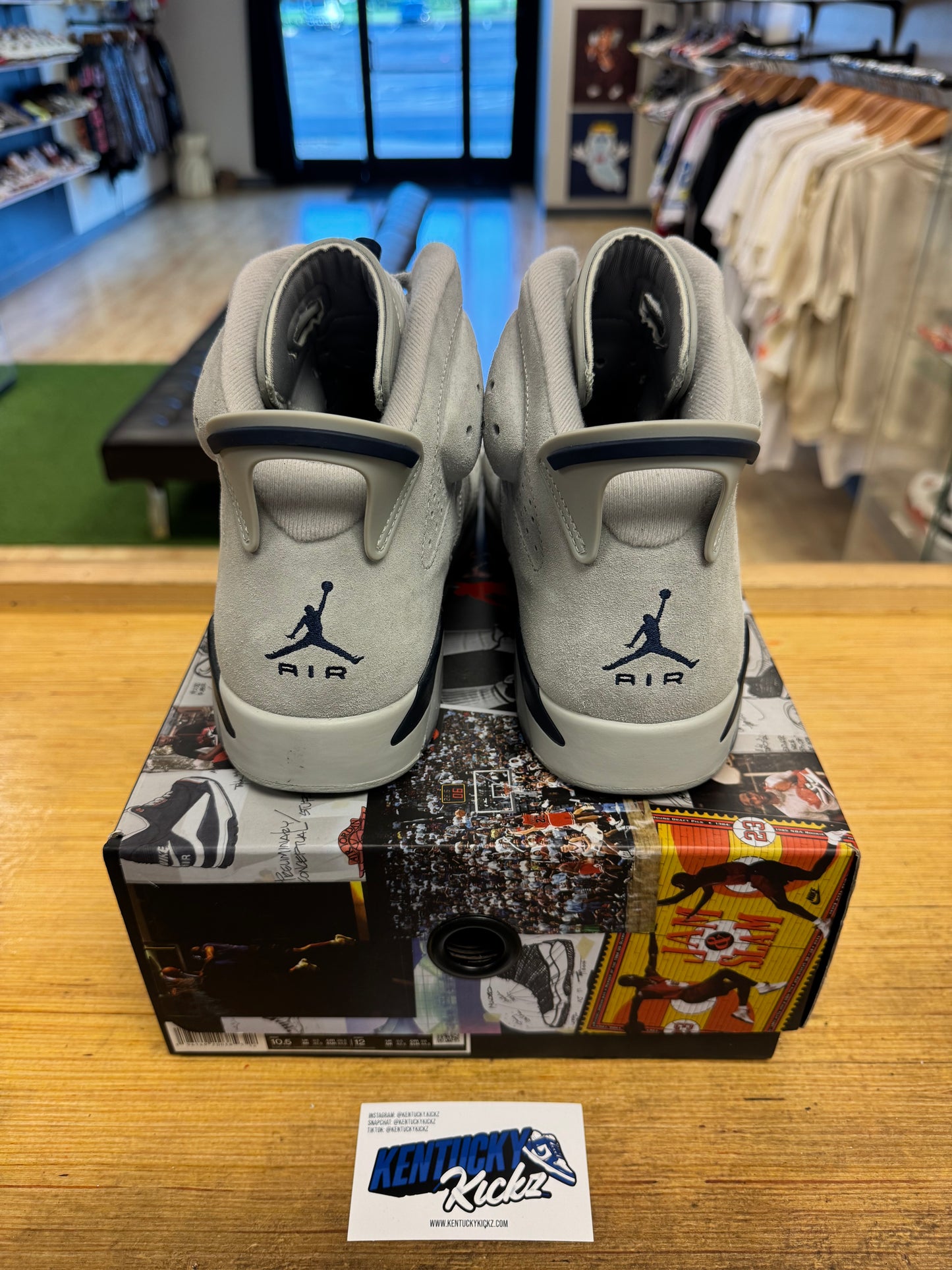 Jordan 6 Retro “Georgetown” (Sz 10.5)