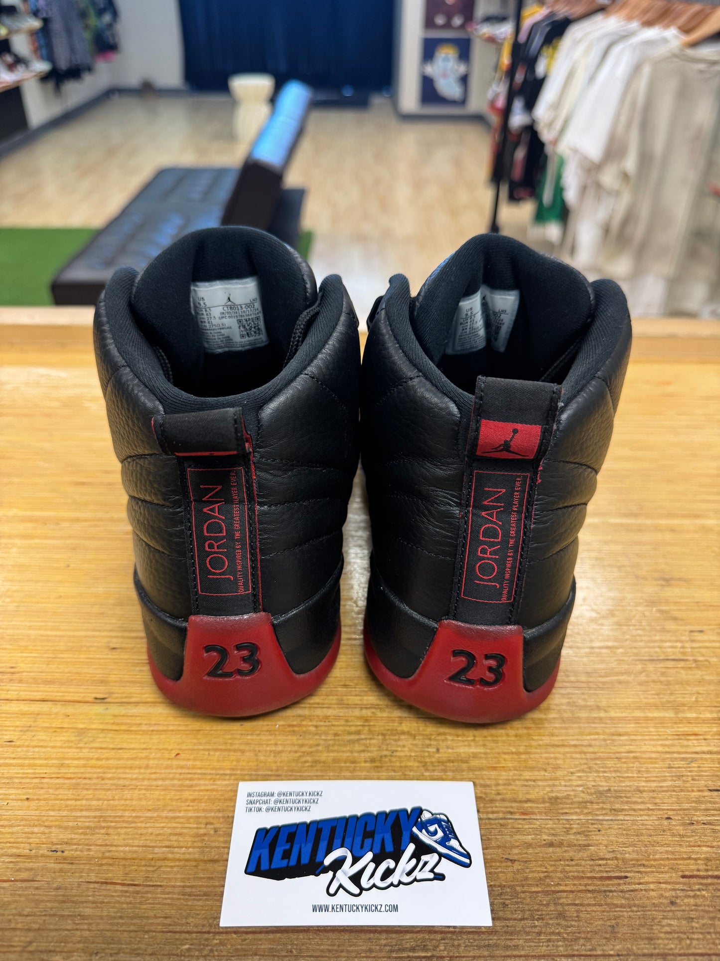 Jordan 12 Retro “Flu Game” 2025 (Sz 9.5)