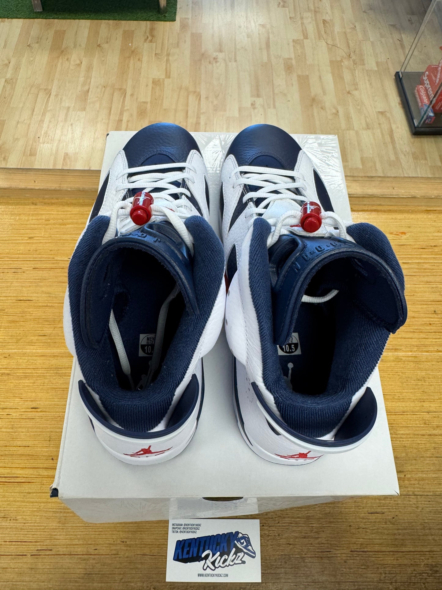 Jordan 6 Retro “Olympic” 2024 (Sz 10.5)