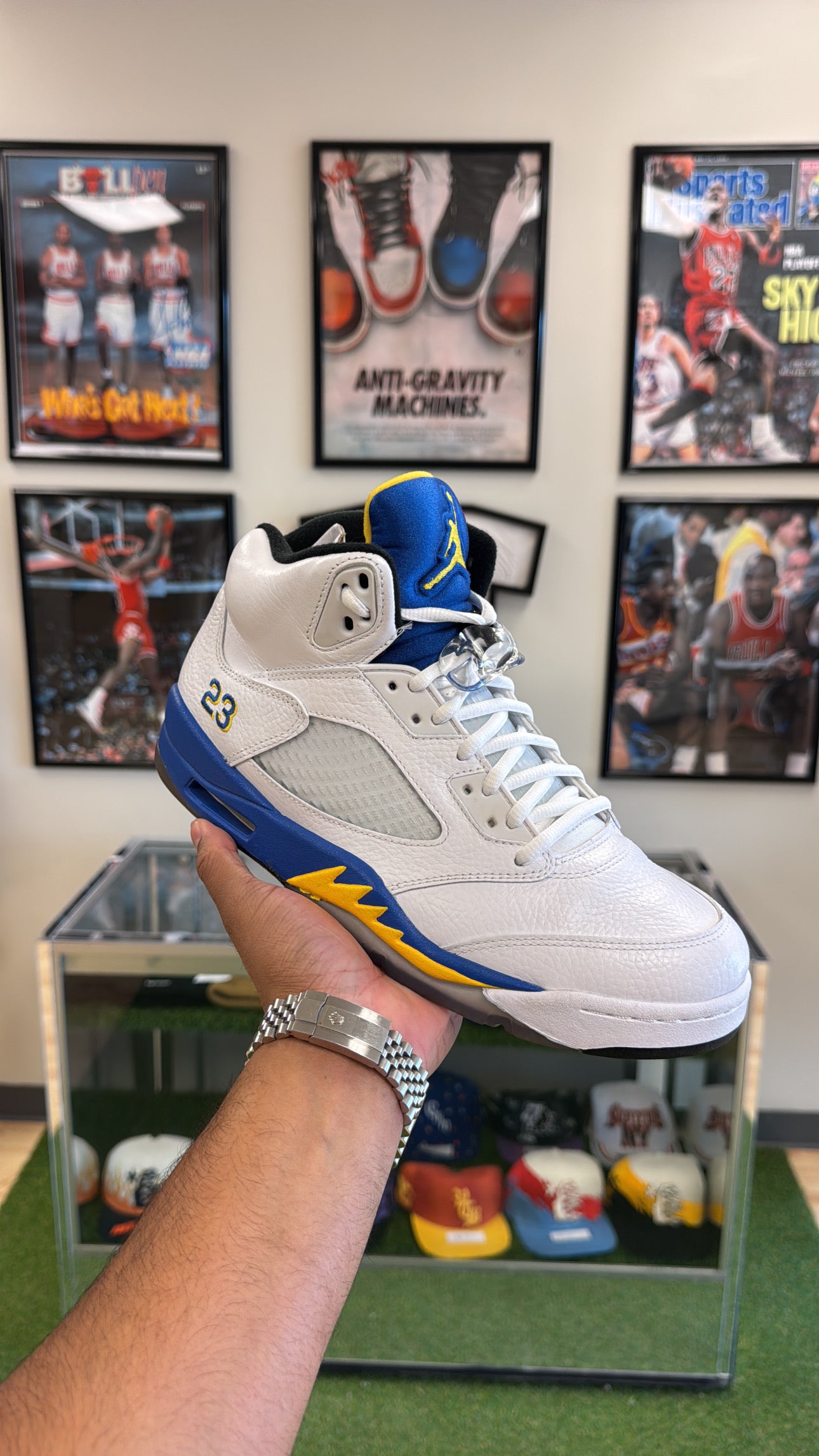 Jordan 5 Retro “Laney” (Sz 9.5)