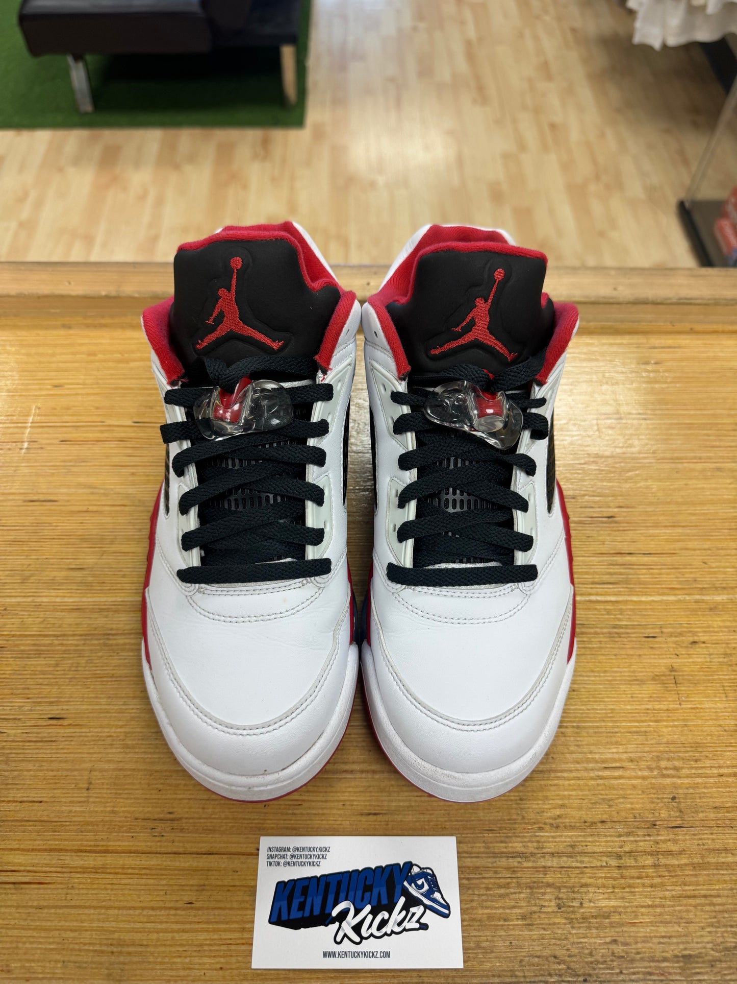 Jordan 5 Low “Fire Red” (Sz 9.5)