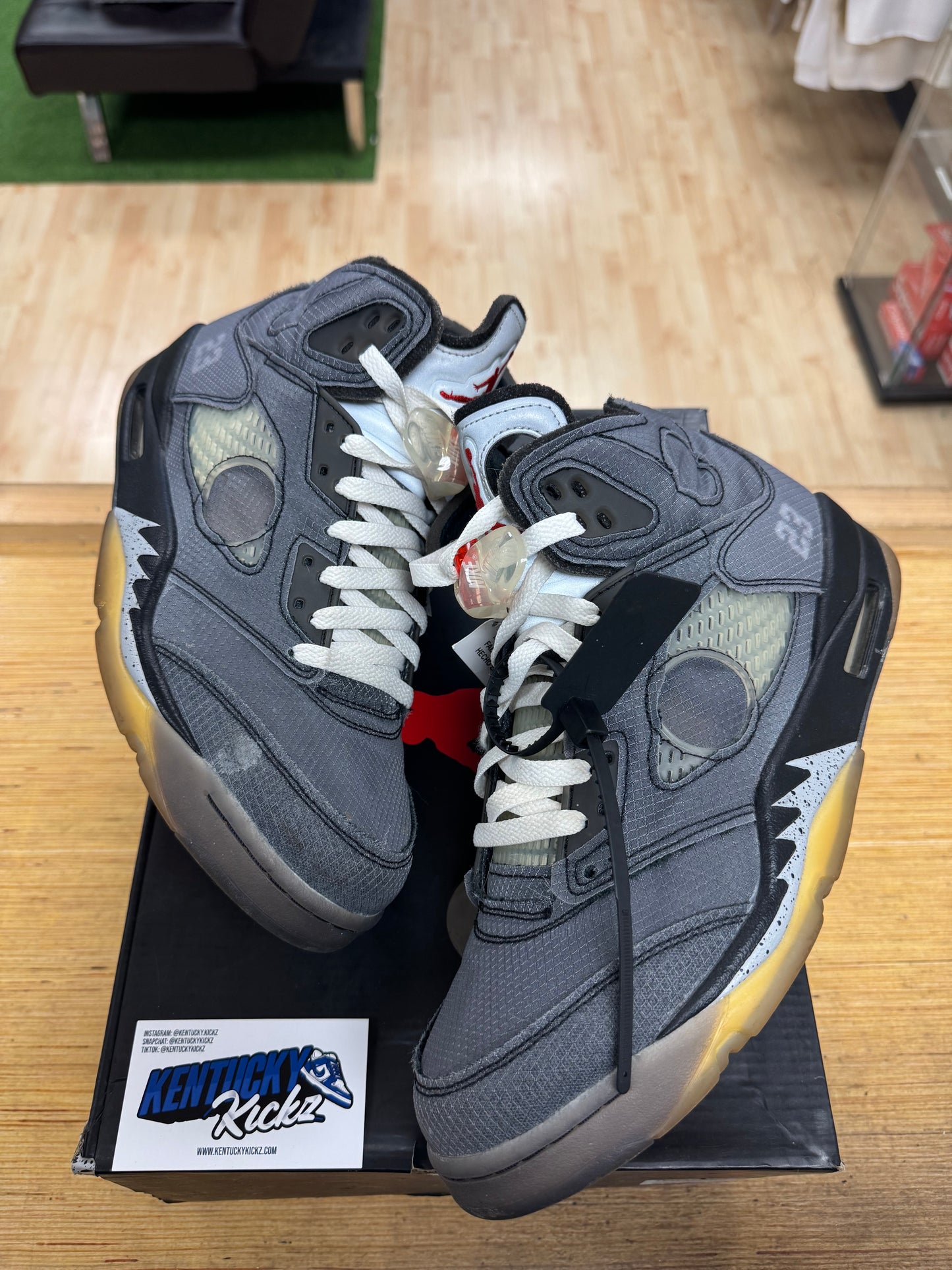 Jordan 5 Retro “Off-White Muslin” (Sz 10.5)
