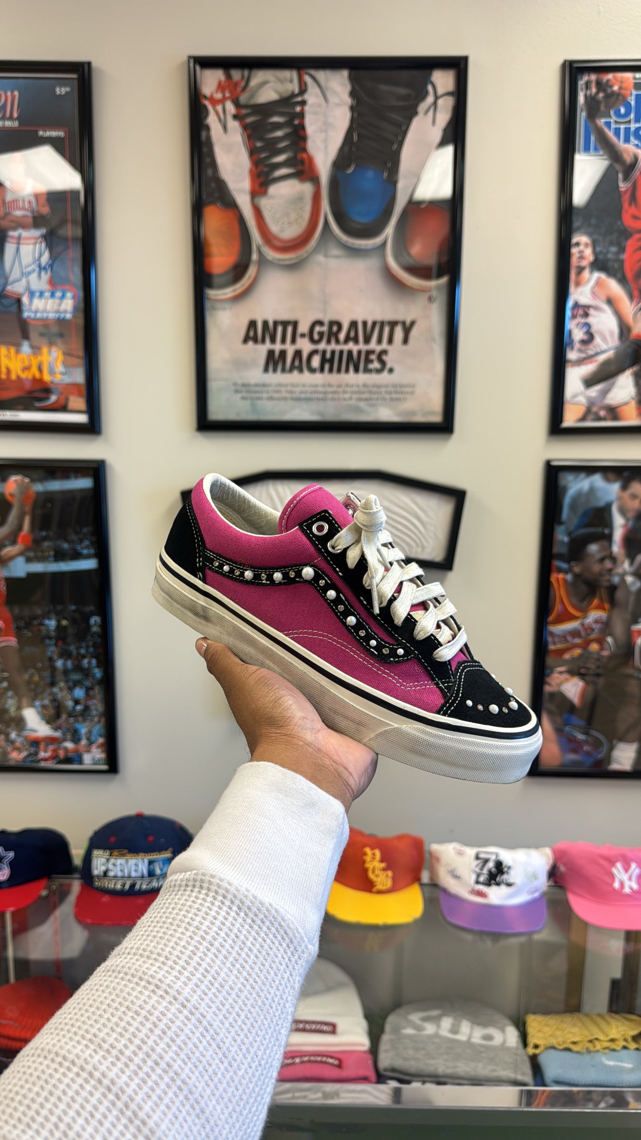 Vans LX Old Skool 36 “Pearlized Pack Pink Black” (Sz 8.5)