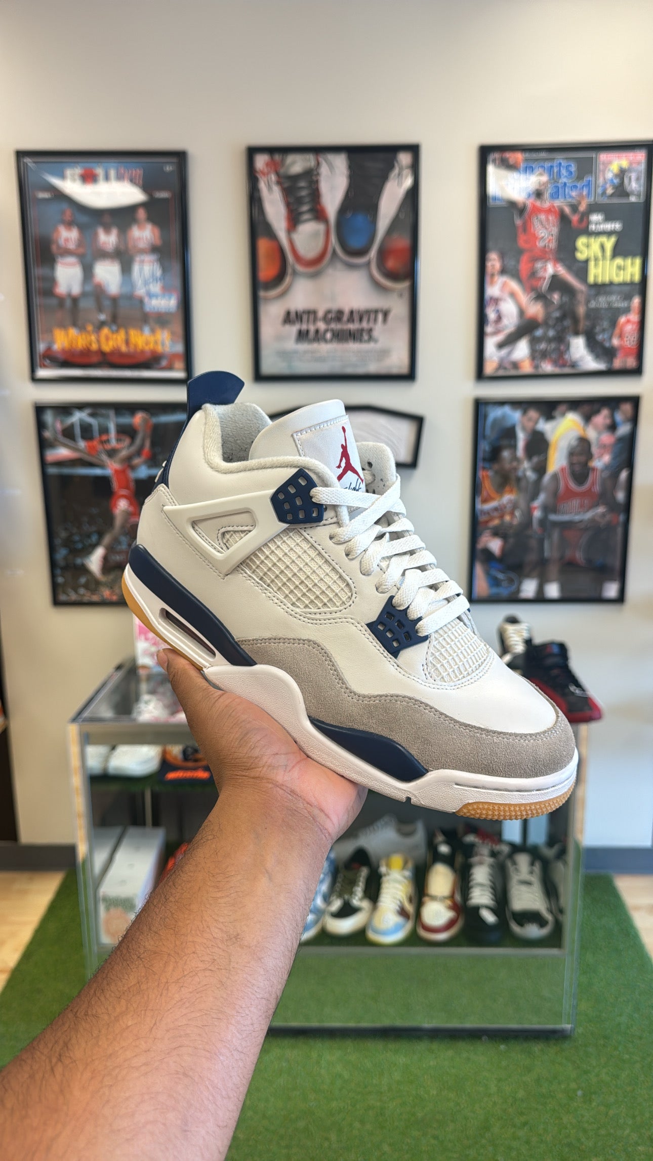 Jordan 4 Retro SB “Navy” (Sz 9)
