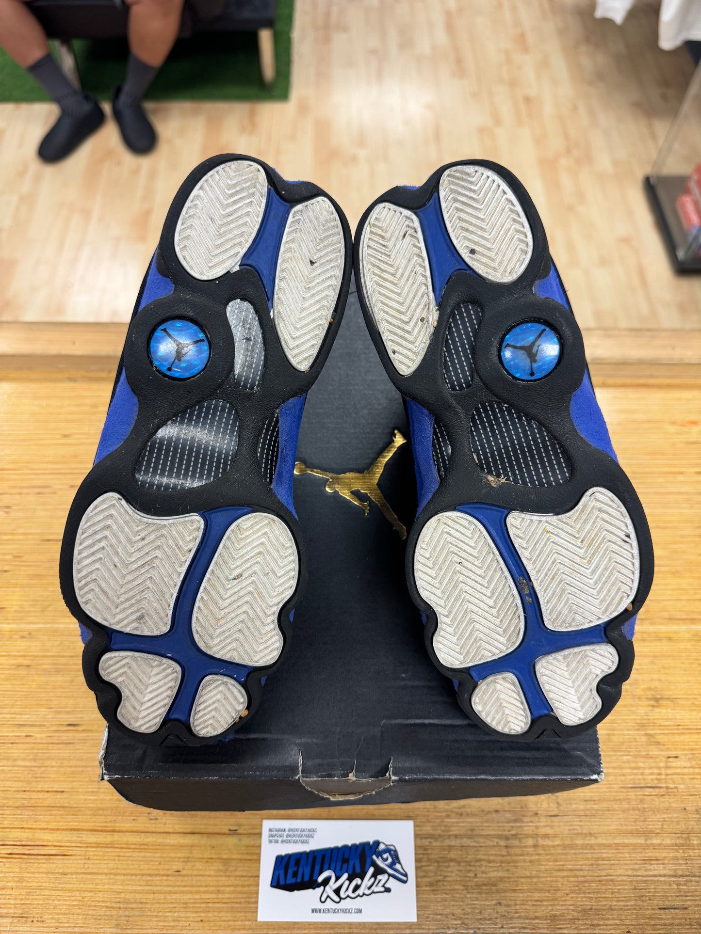 Jordan 13 Retro “Black Hyper Royal” (Sz 5.5Y)