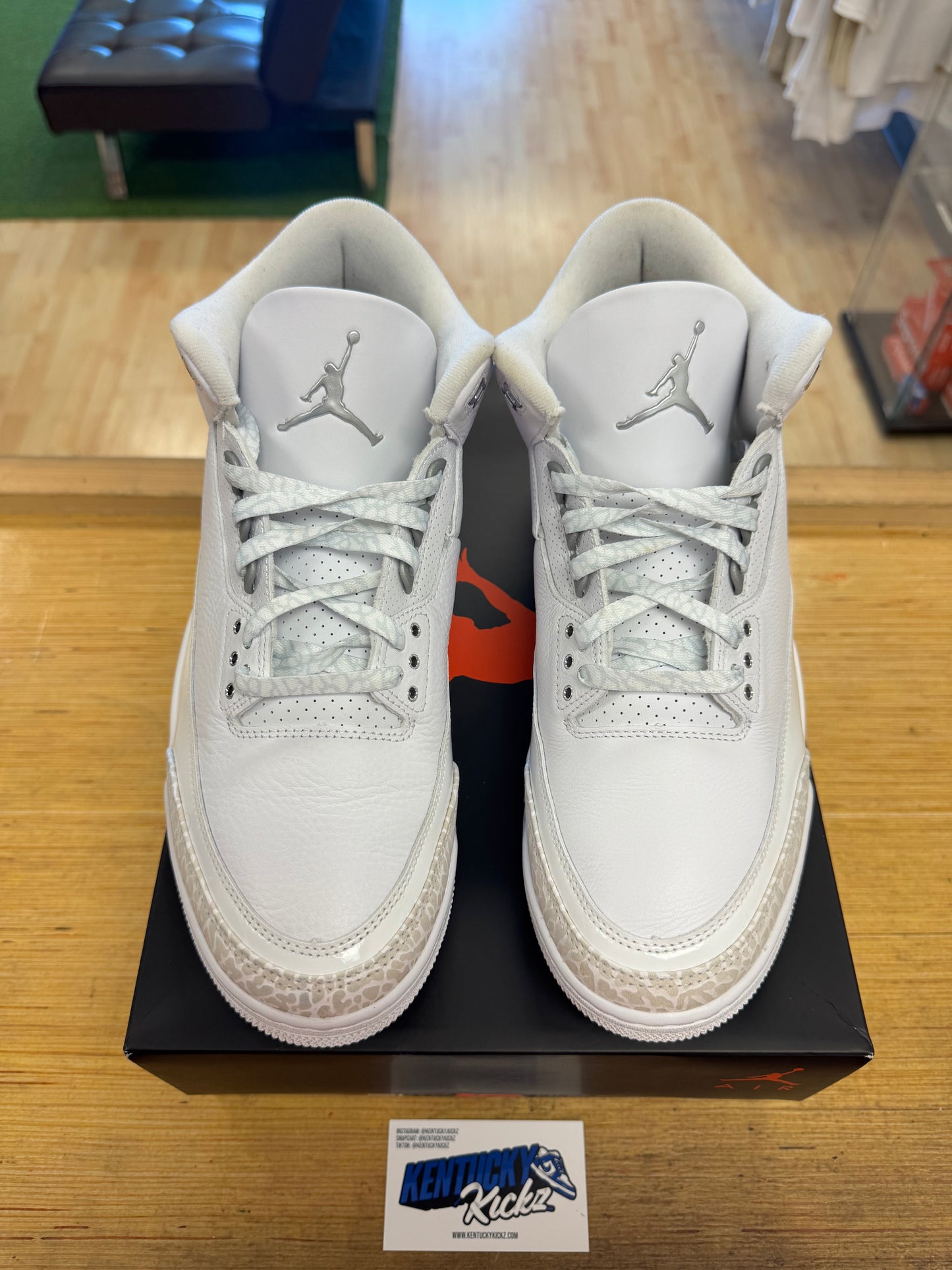Jordan 3 Retro “Pure Money” 2025 (Sz 12)